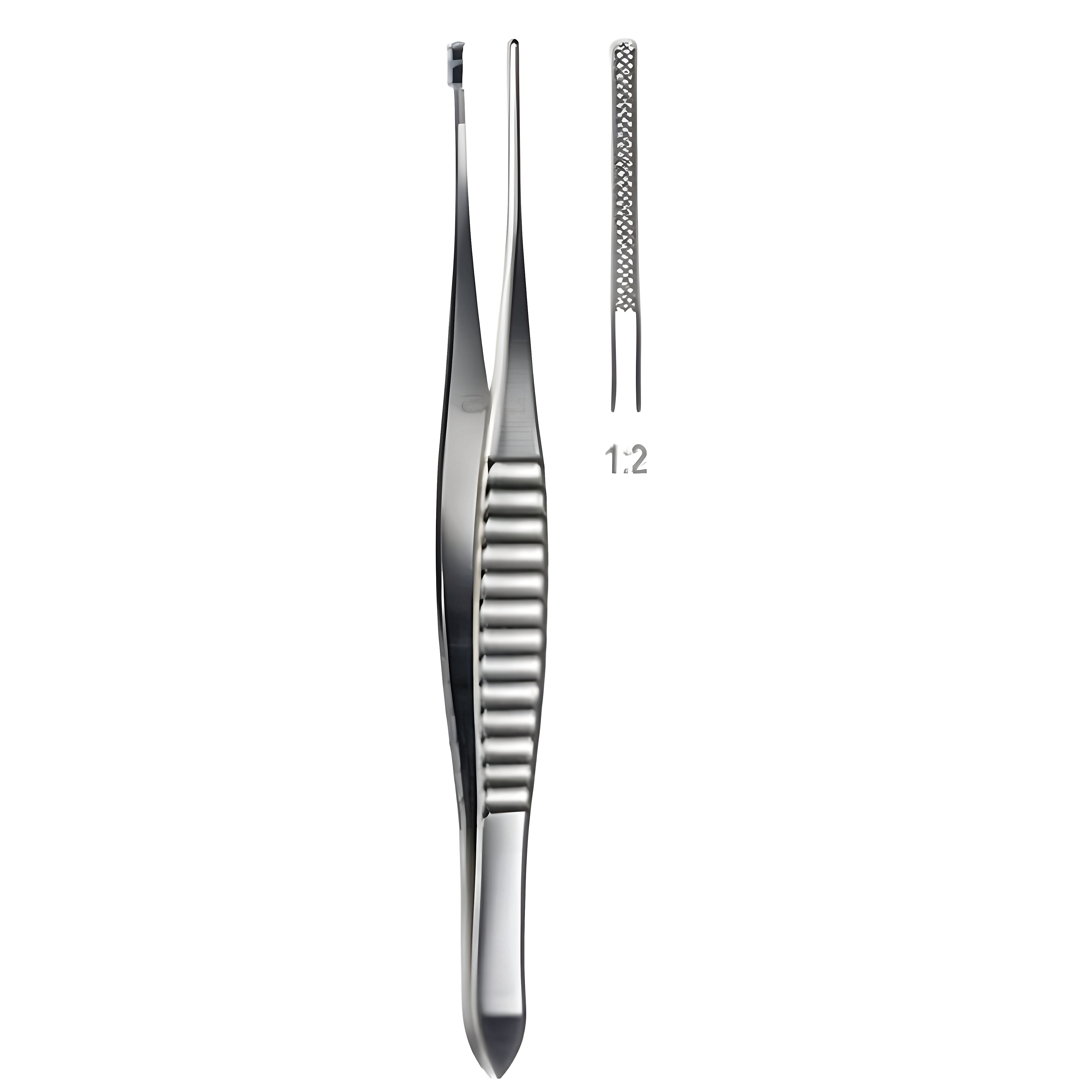 Gillies Tissue Fcps 1x2T 15cm