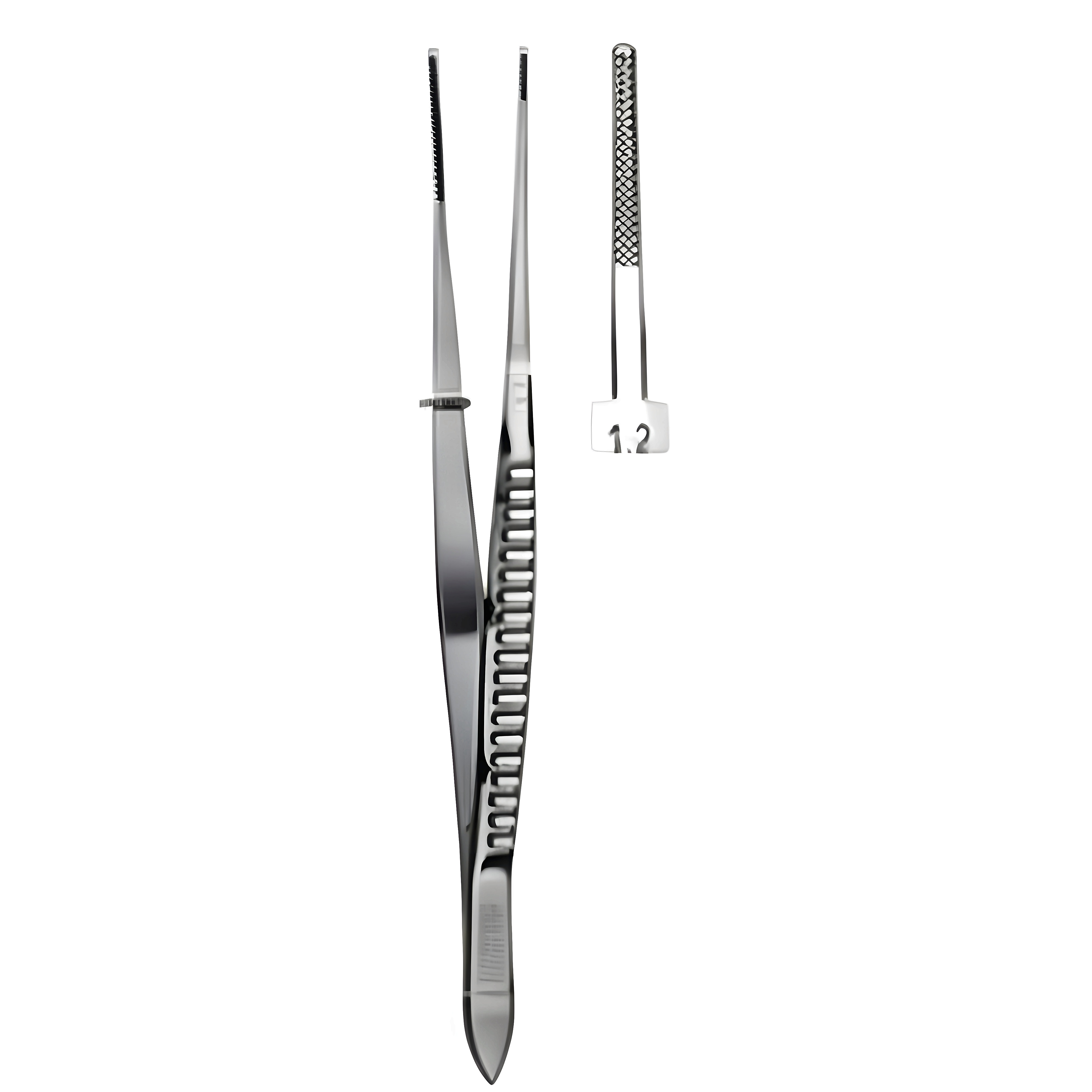 Waugh Tissue Fcps criss cross serr 1x2T 18cm