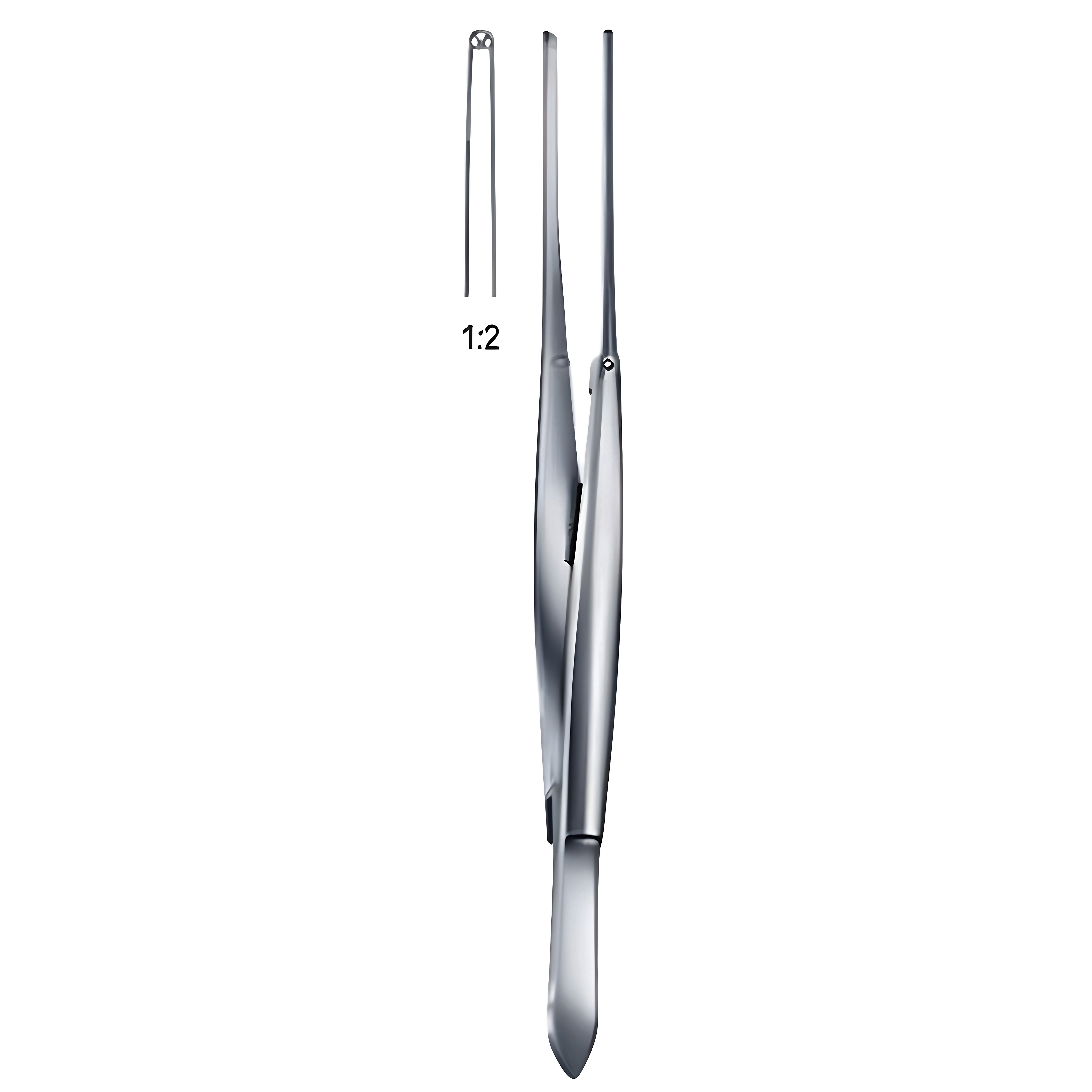 Cushing Fcps 1x2T, 17cm