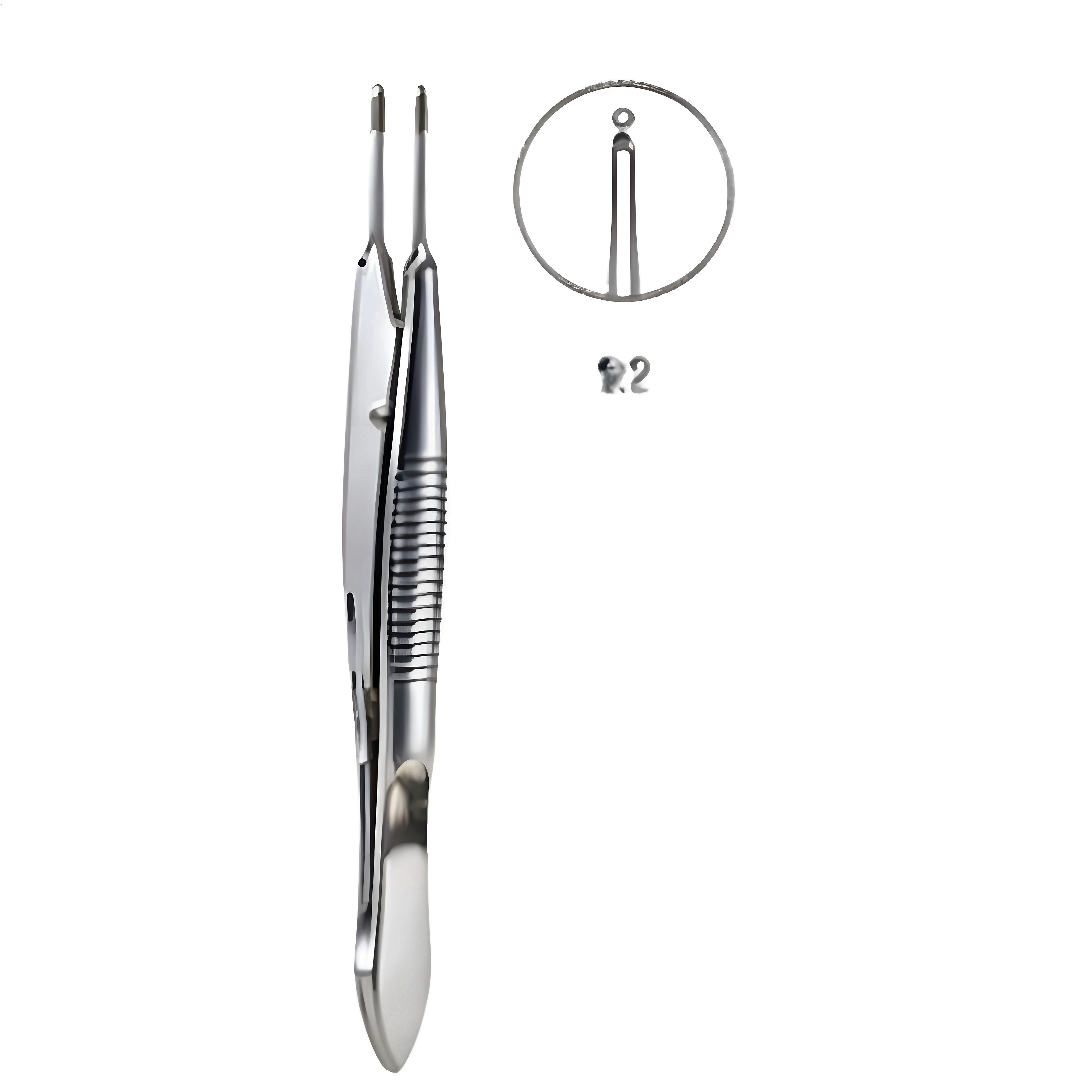 Micro Tissue Fcps 1x2T, 11cm