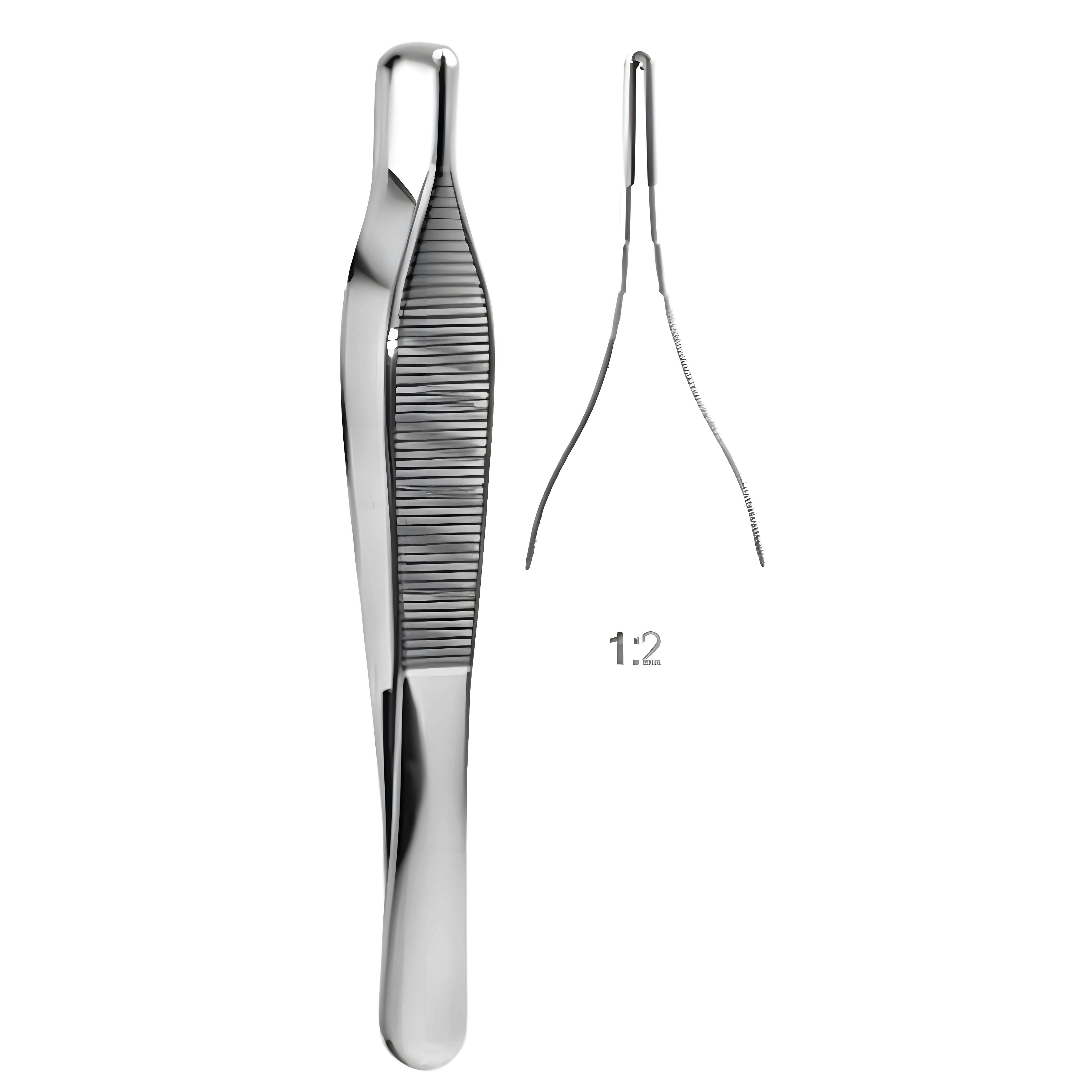 Adson Tissue Fcps 1x2T 12cm
