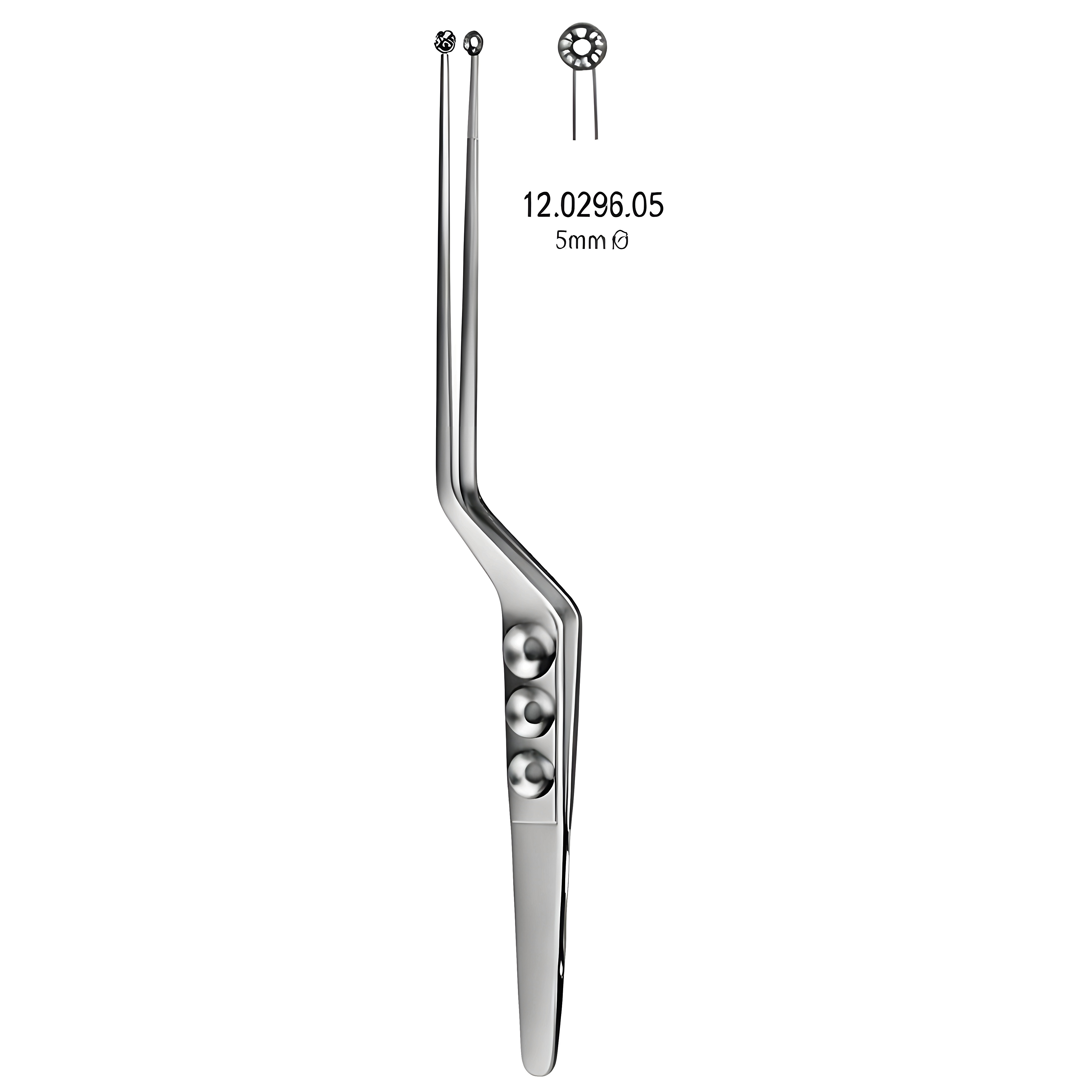 Heifetz Tumor Fcps 5mm, 22cm