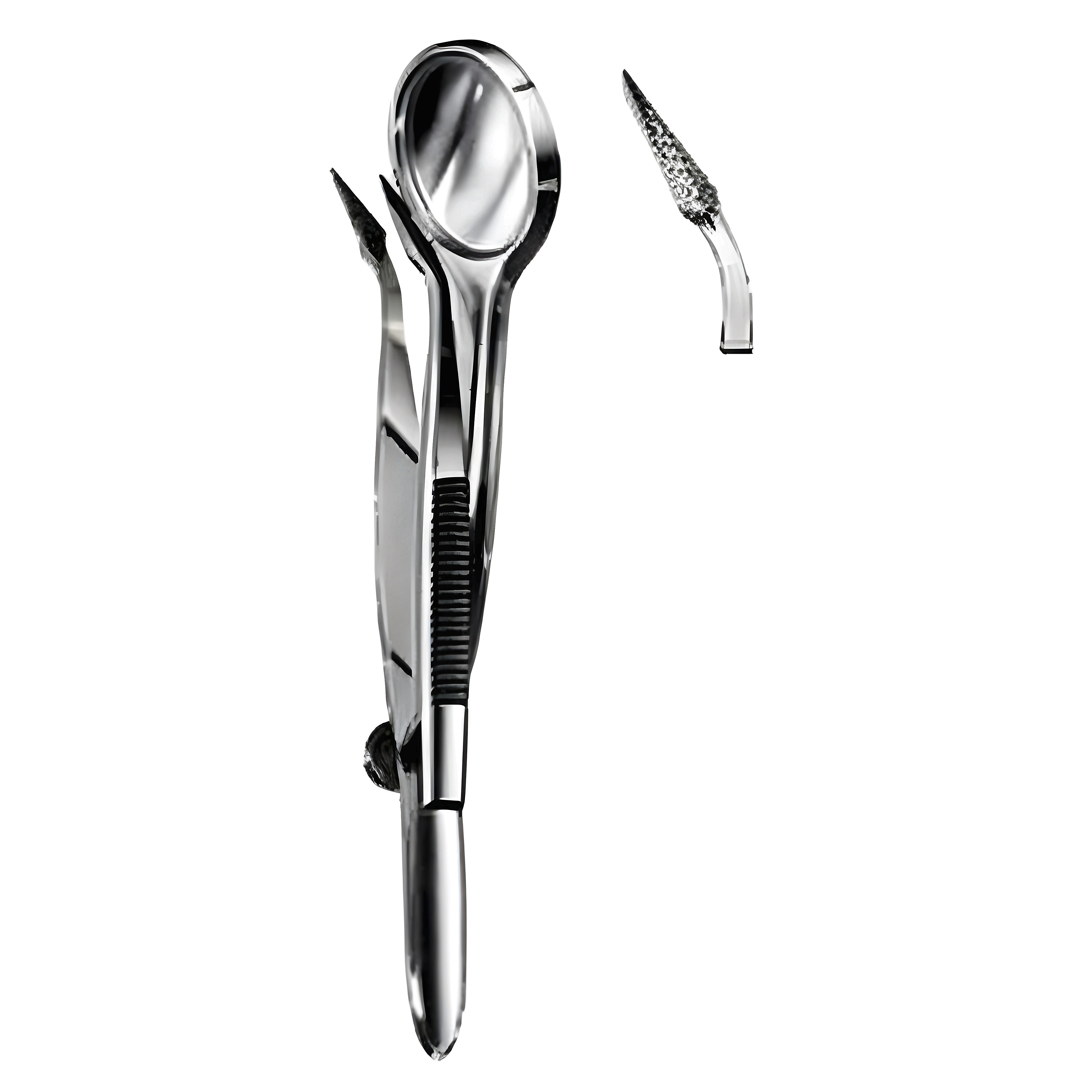 Splinter Fcps w/Magnifier 12cm