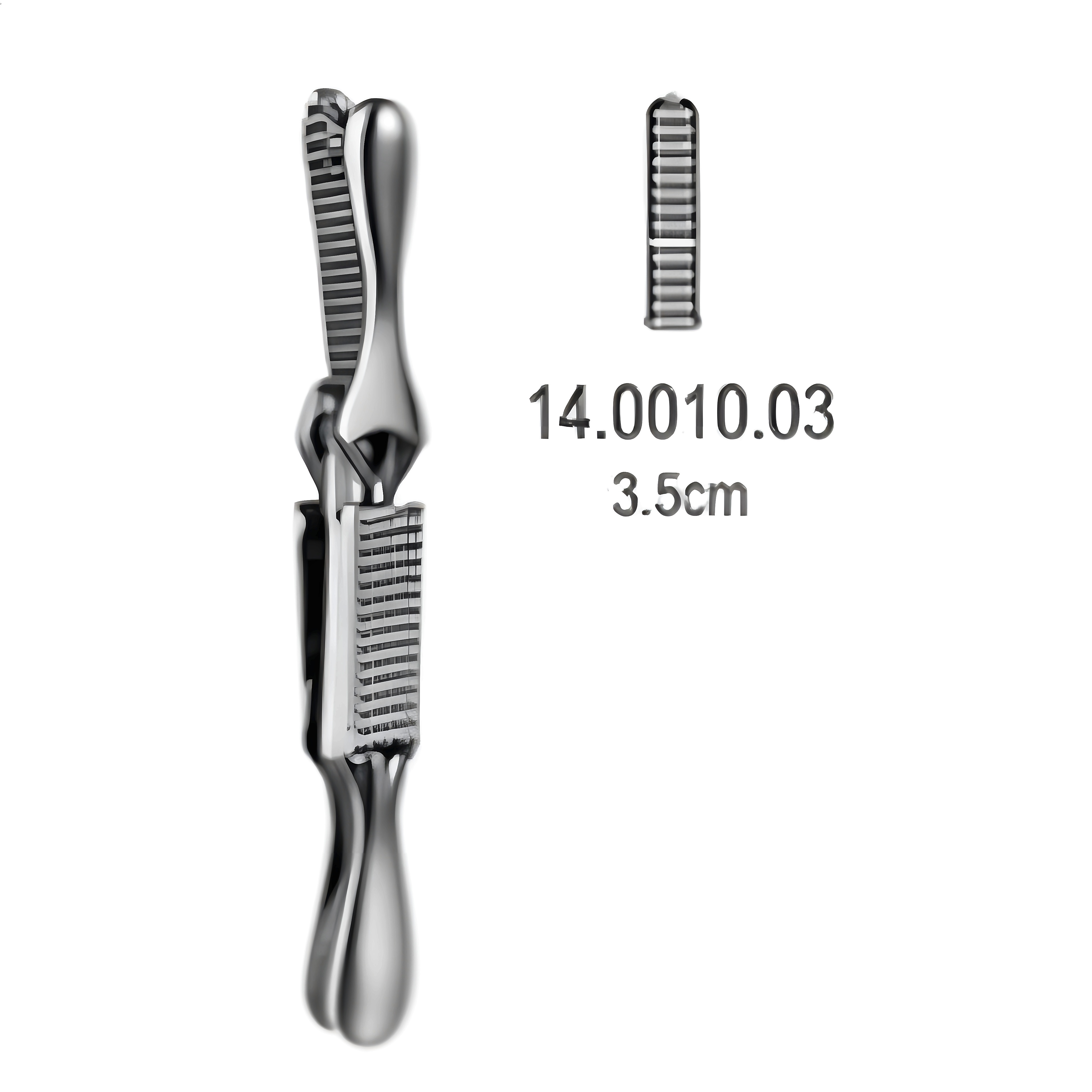 Dieffenbach Bulldog Hemostatic Fcps str 4cm