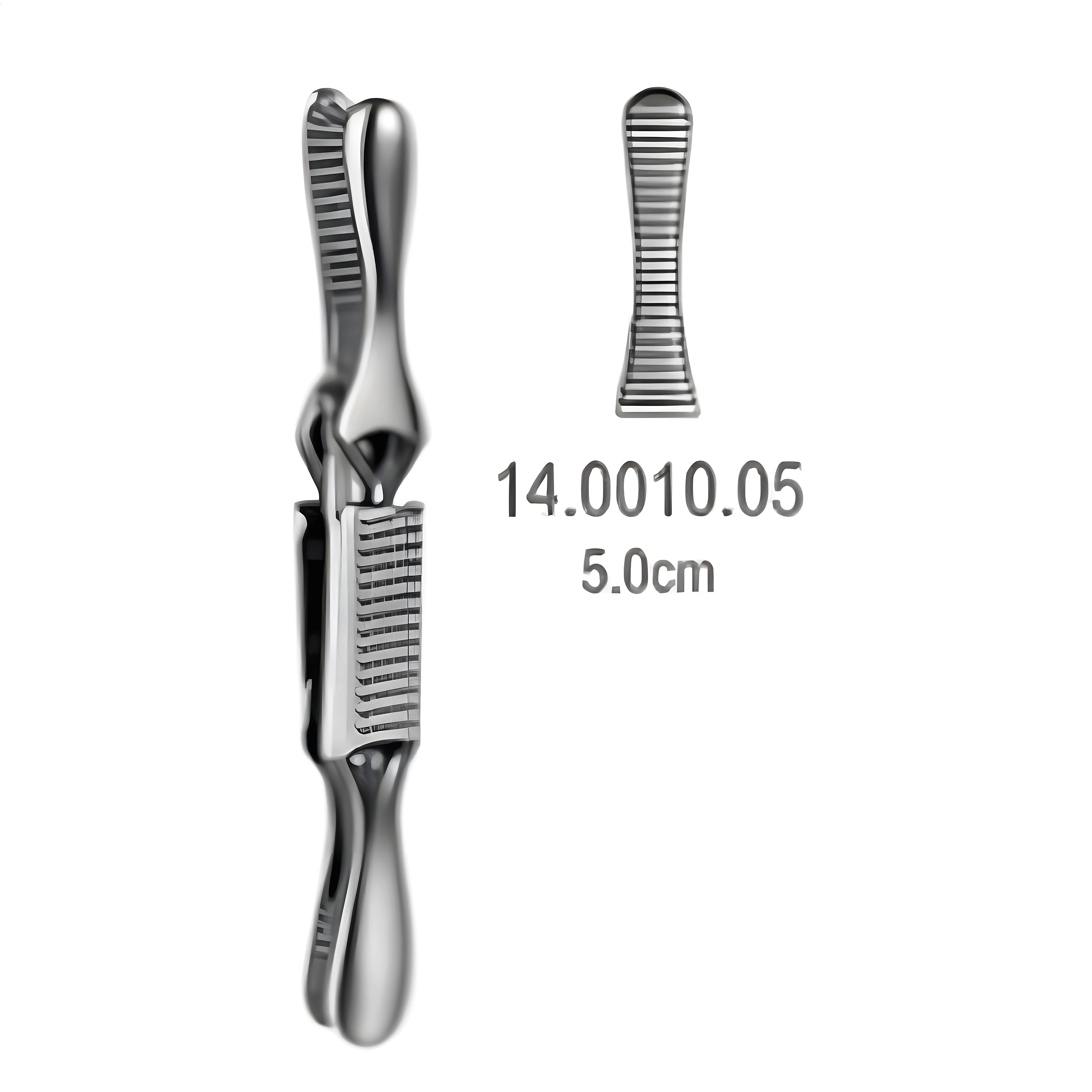 Dieffenbach Bulldog Hemostatic Fcps str 5.5cm