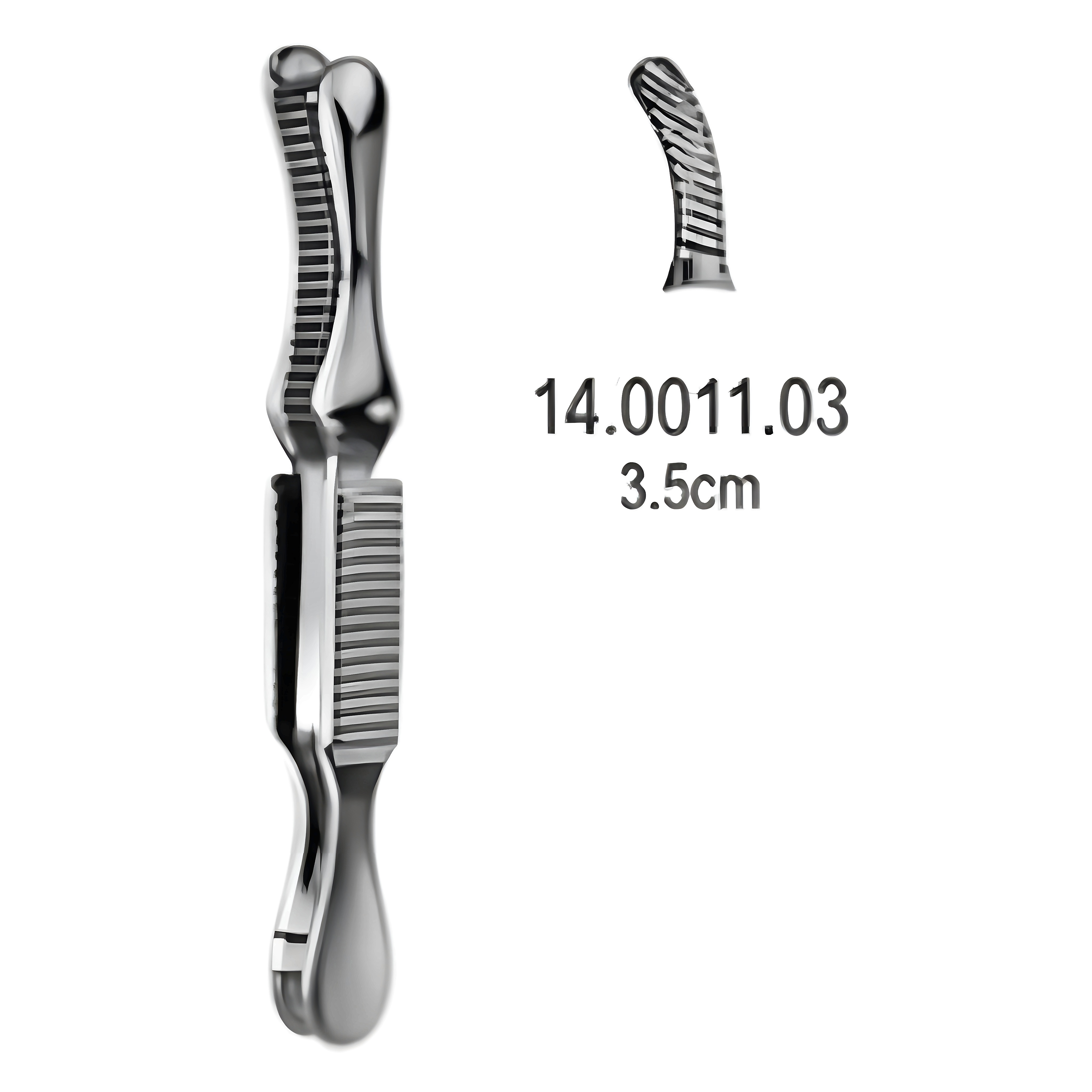 Dieffenbach Bulldog Hemostatic Fcps cvd 4cm