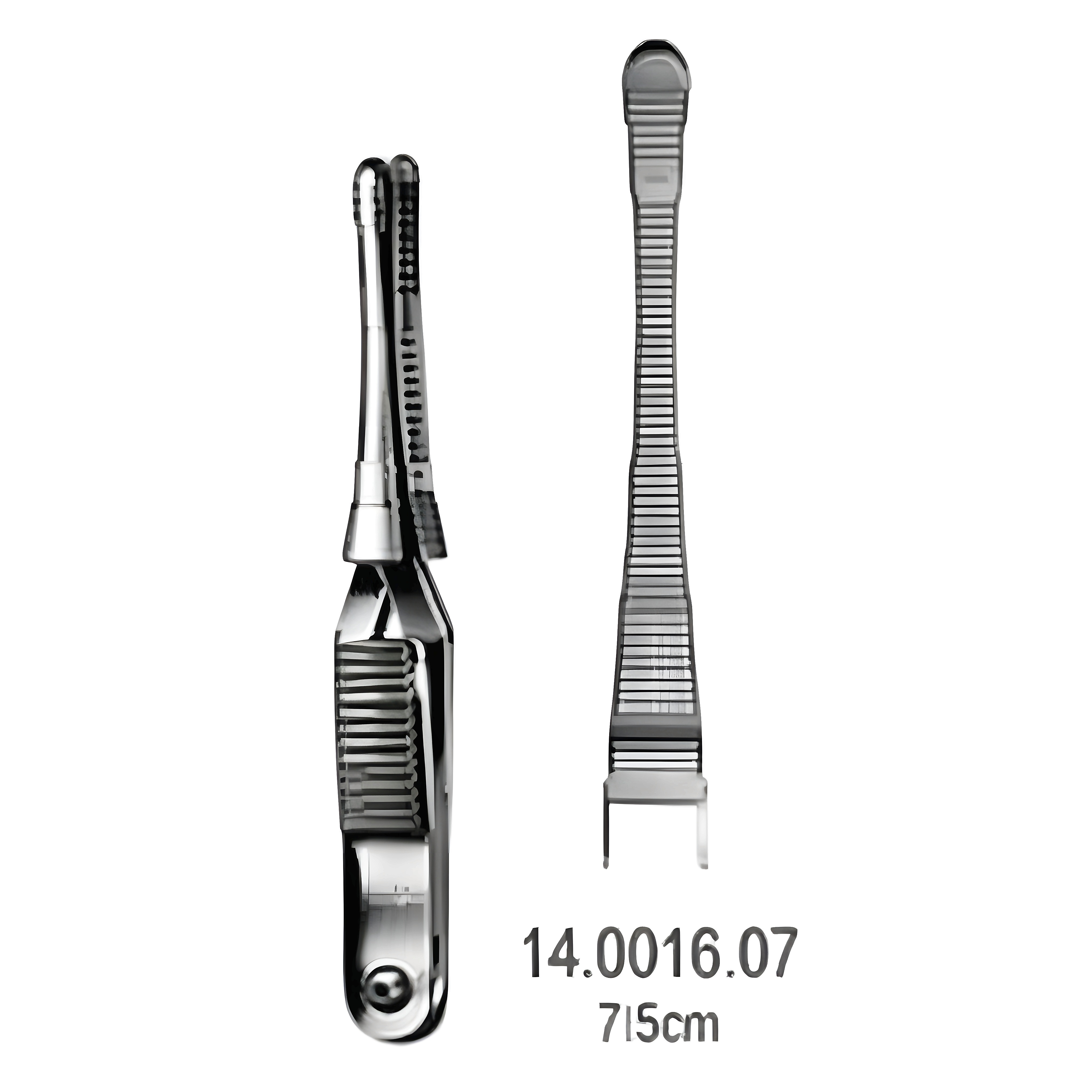 Johns-Hopkins Haemostatic Fcps str 7.5cm