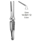 Diethrich Bulldog Clamp angled jaw 12mm,5.0cm