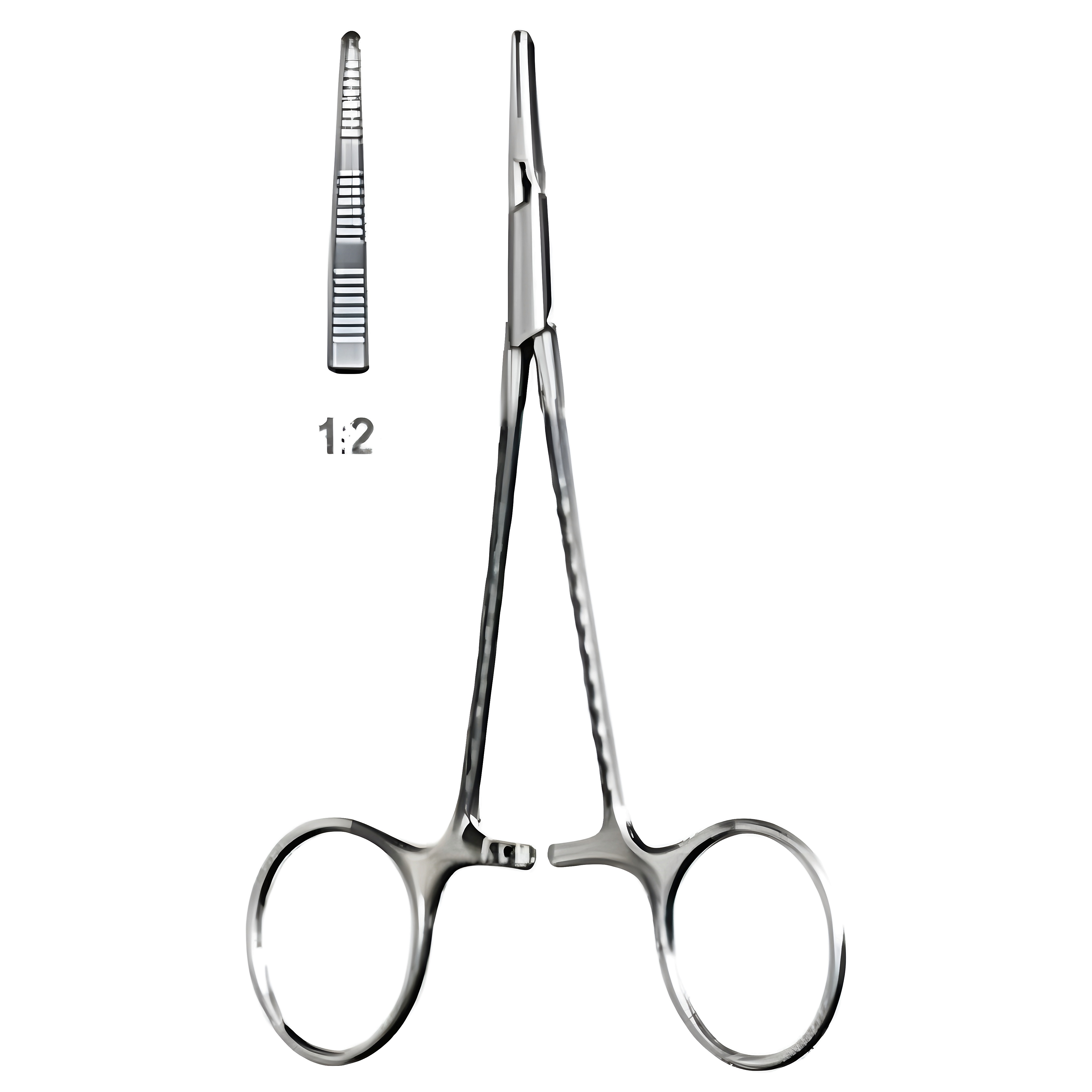 Halstead Micro Mosquito Fcps str 1x2T 10cm