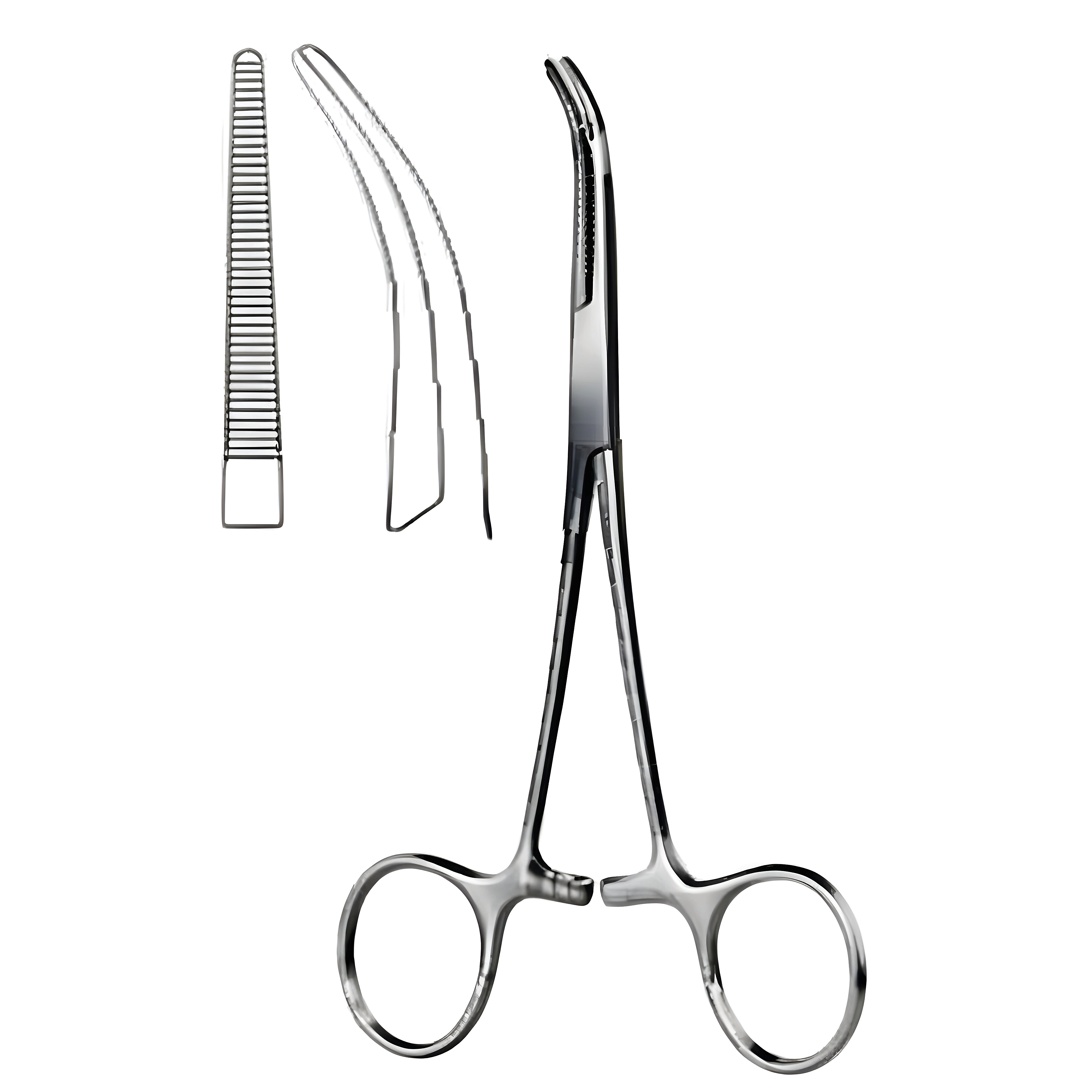 Dandy Hemostatic Fcps cvd to side serr 14cm