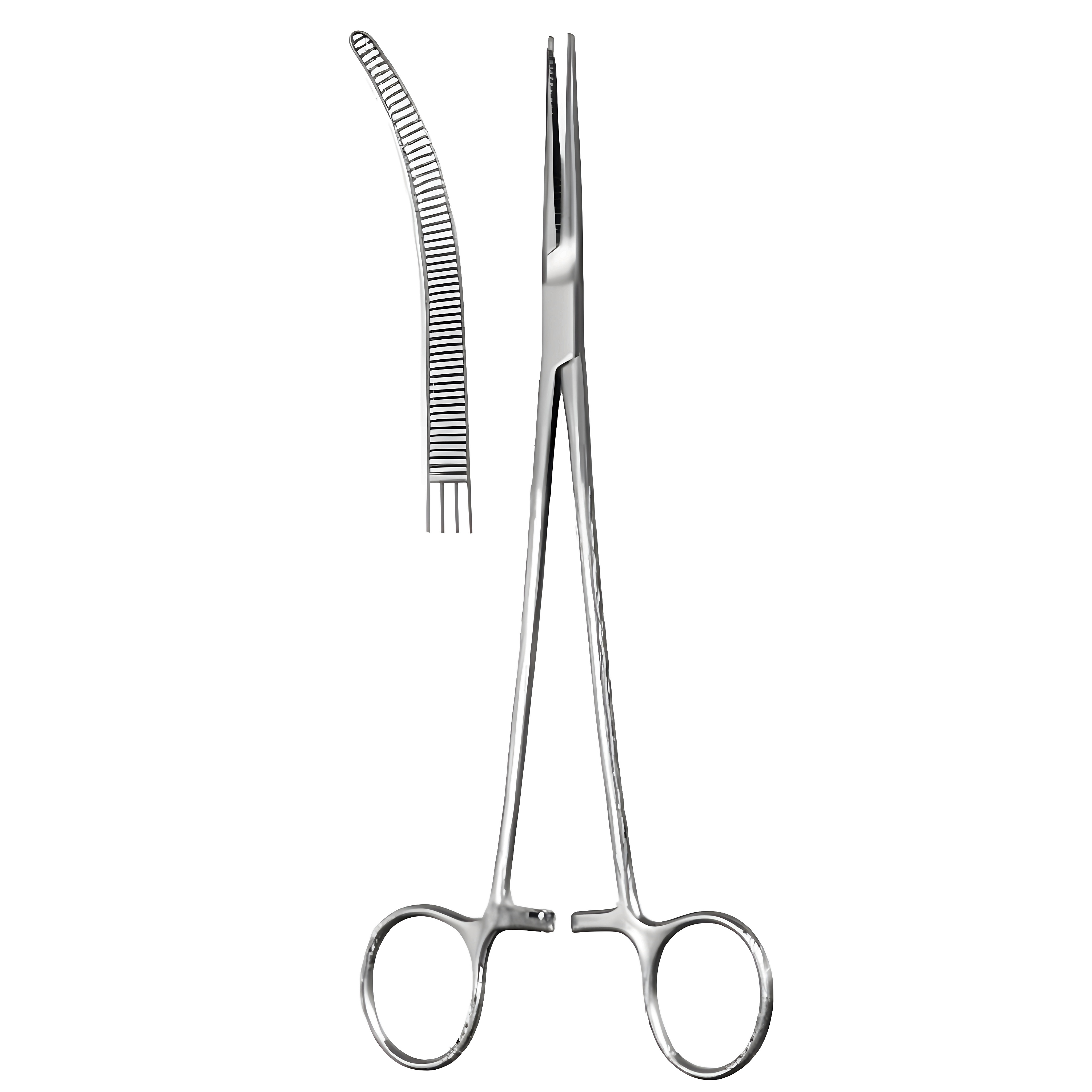 Heiss Hemostatic Fcps half cvd 20cm