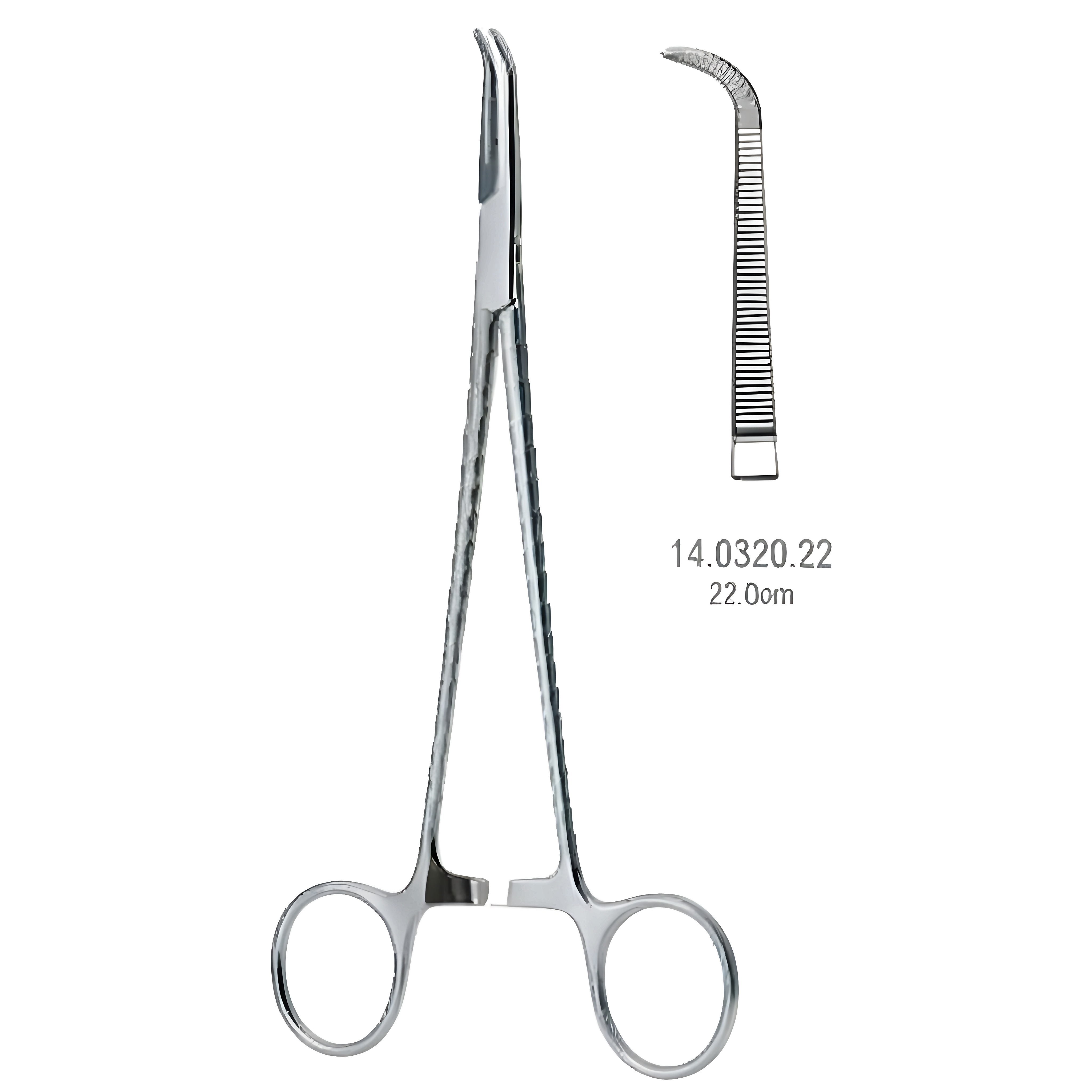 Gemini Mini Hemostatic Fcps cvd 22cm