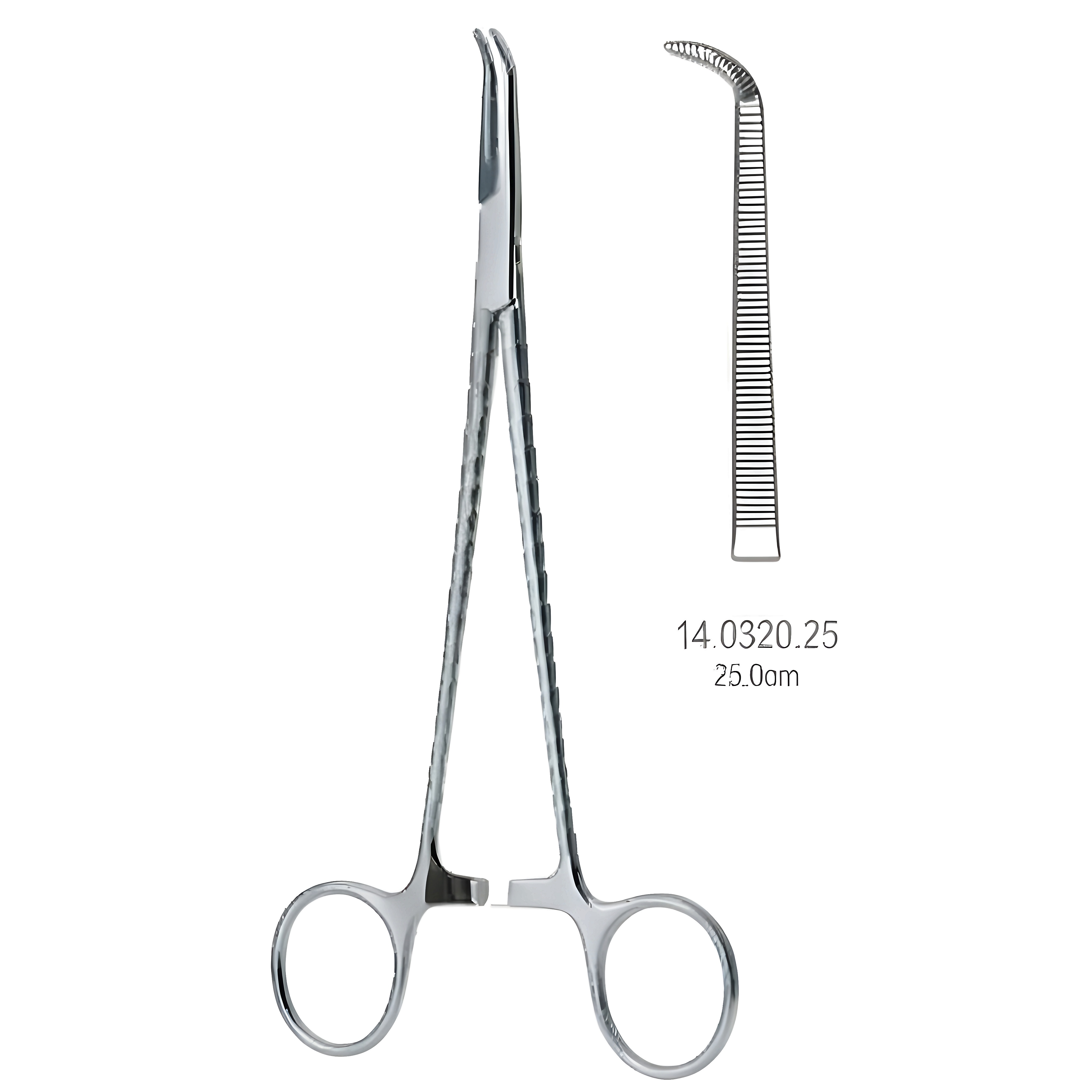 Gemini Mini Hemostatic Fcps cvd 25cm