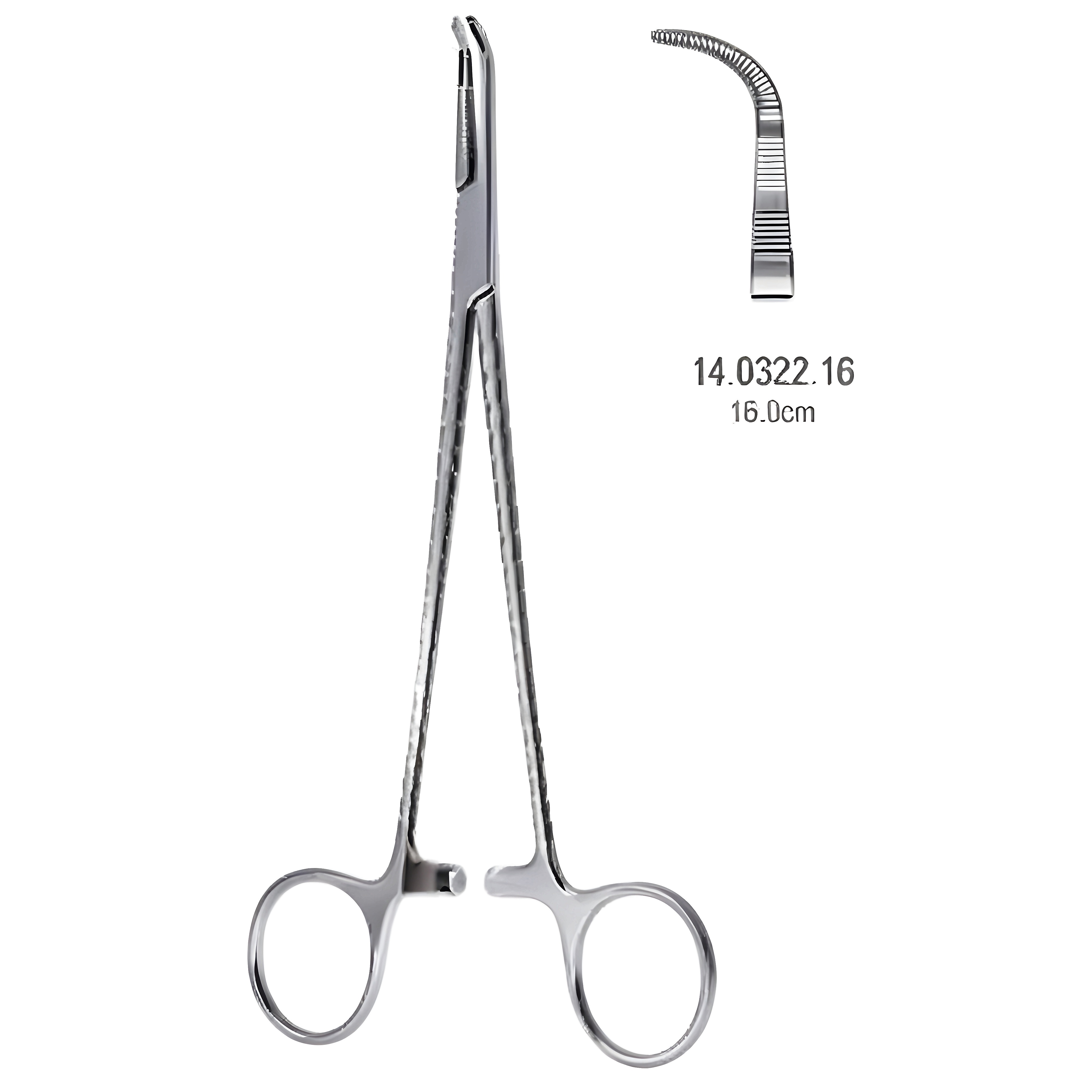 Gemini Hemostatic Fcps cvd 16cm