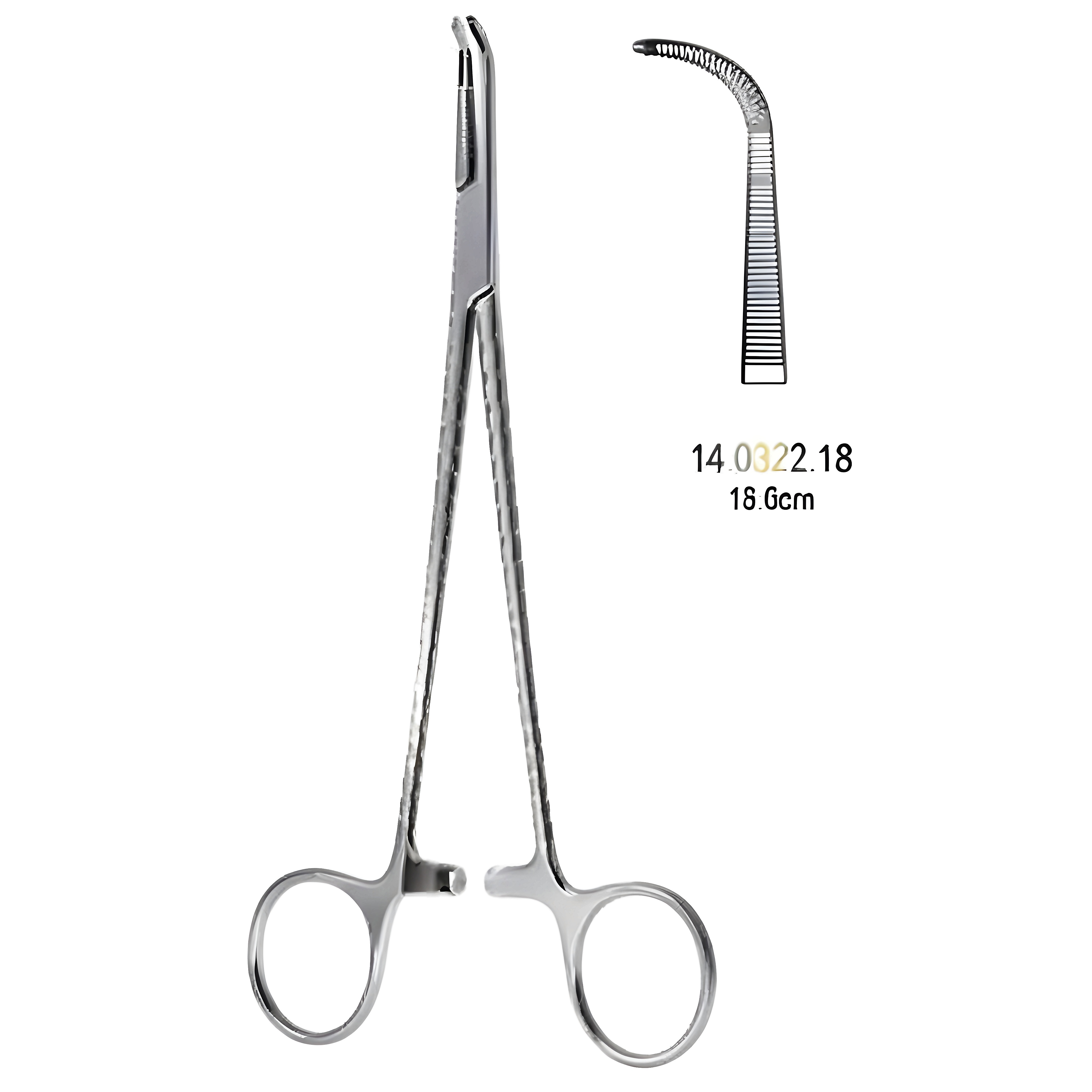 Gemini Hemostatic Fcps cvd 18cm