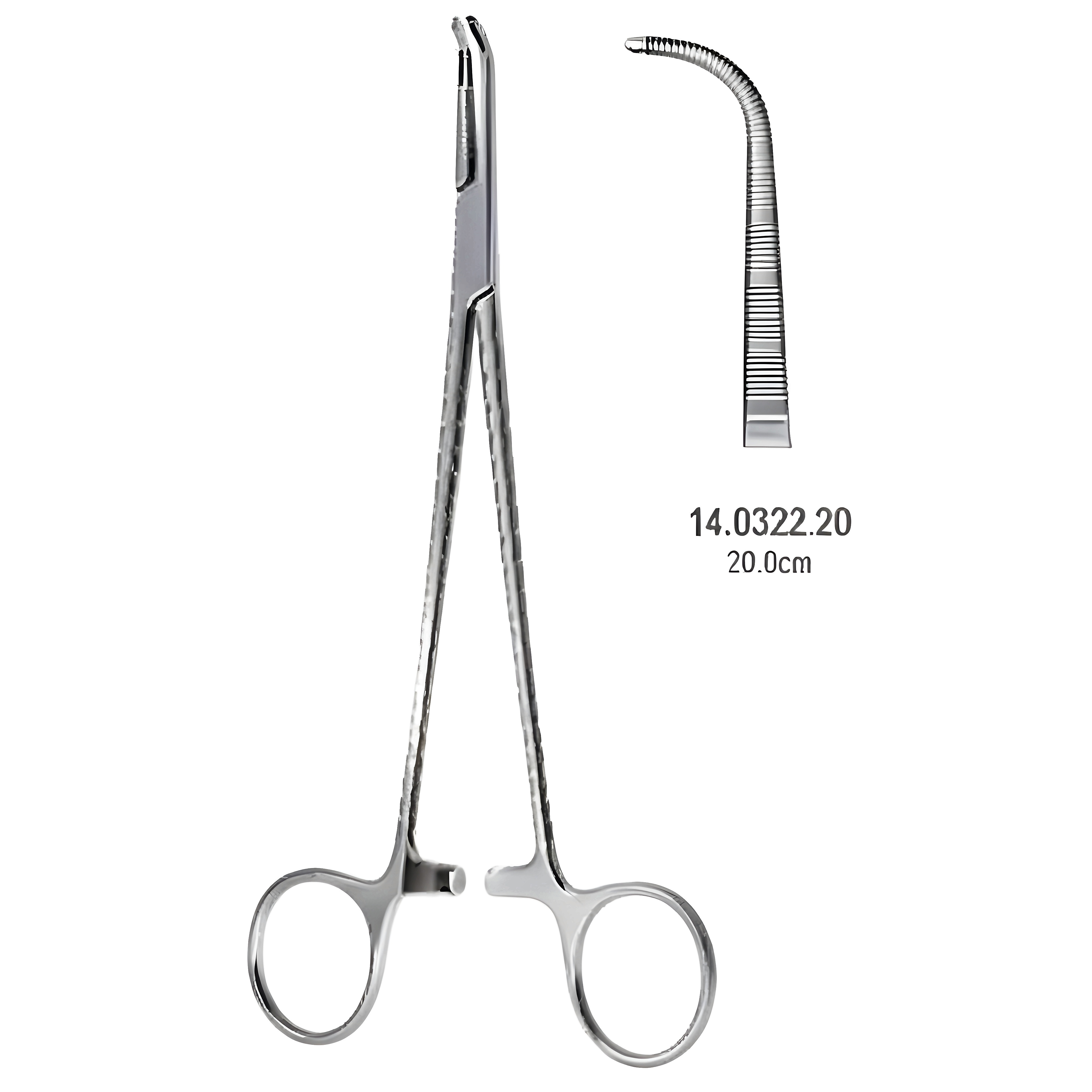 Gemini Hemostatic Fcps cvd 20cm