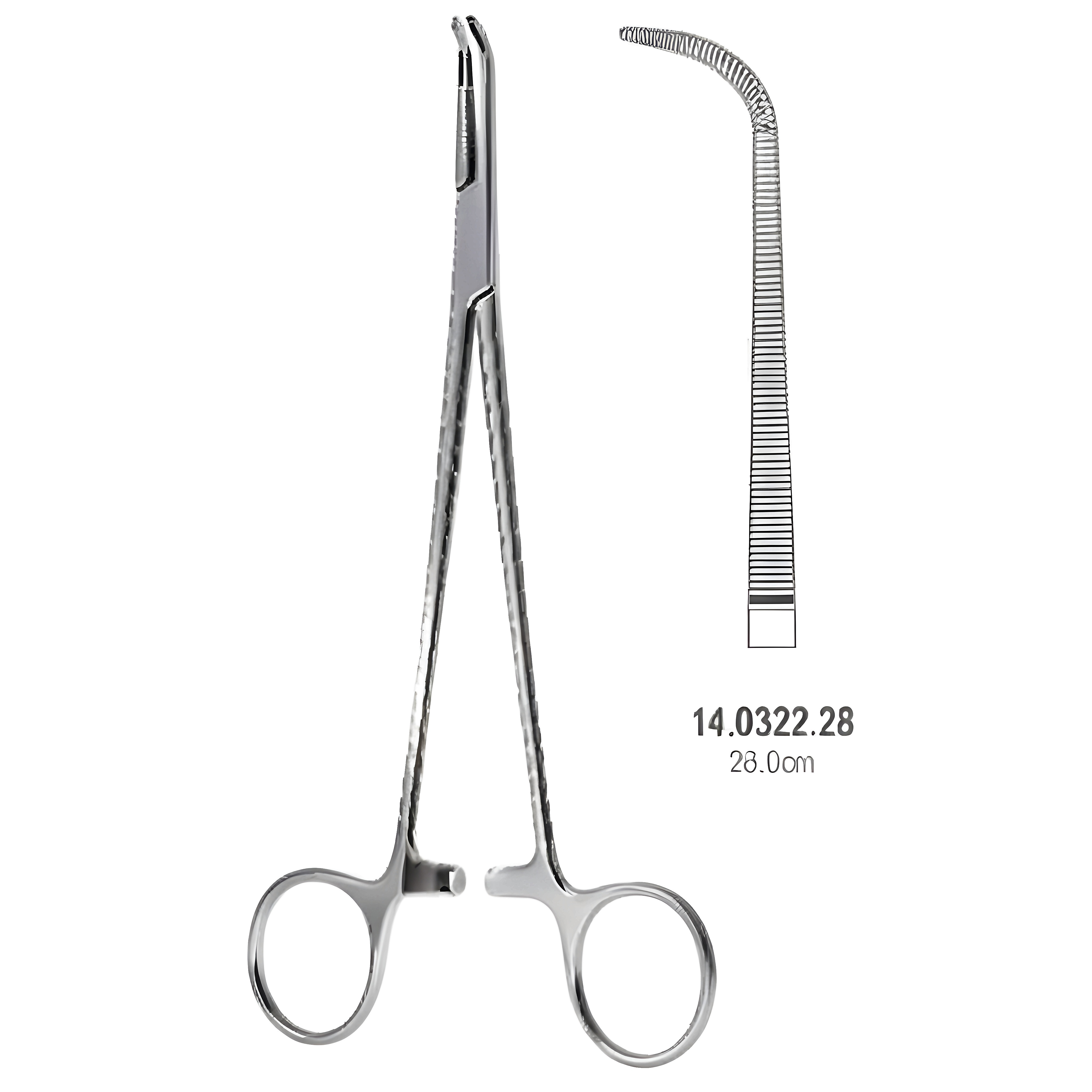 Gemini Hemostatic Fcps cvd 28cm