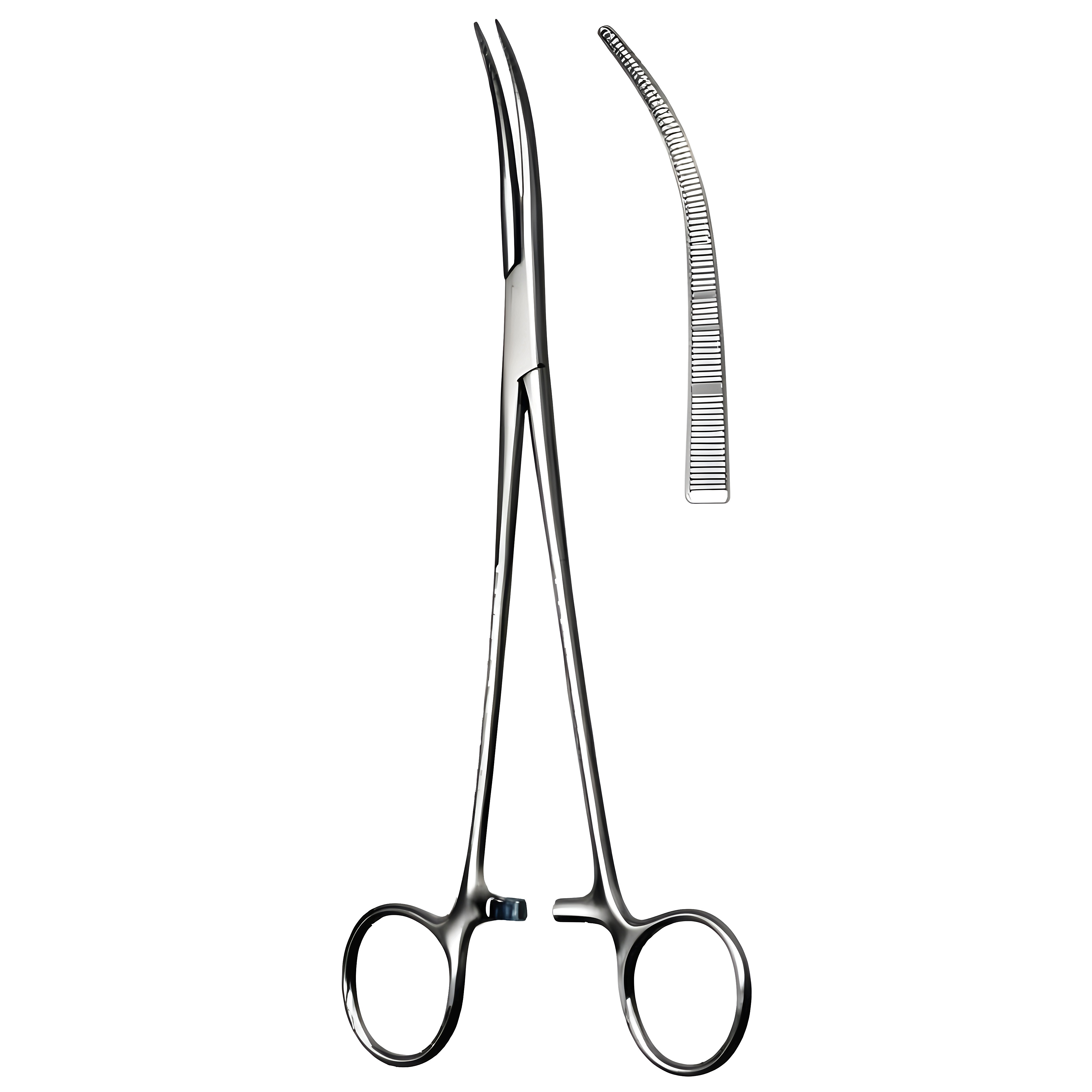 Kelly Hemostatic Fcps semi cvd 19cm