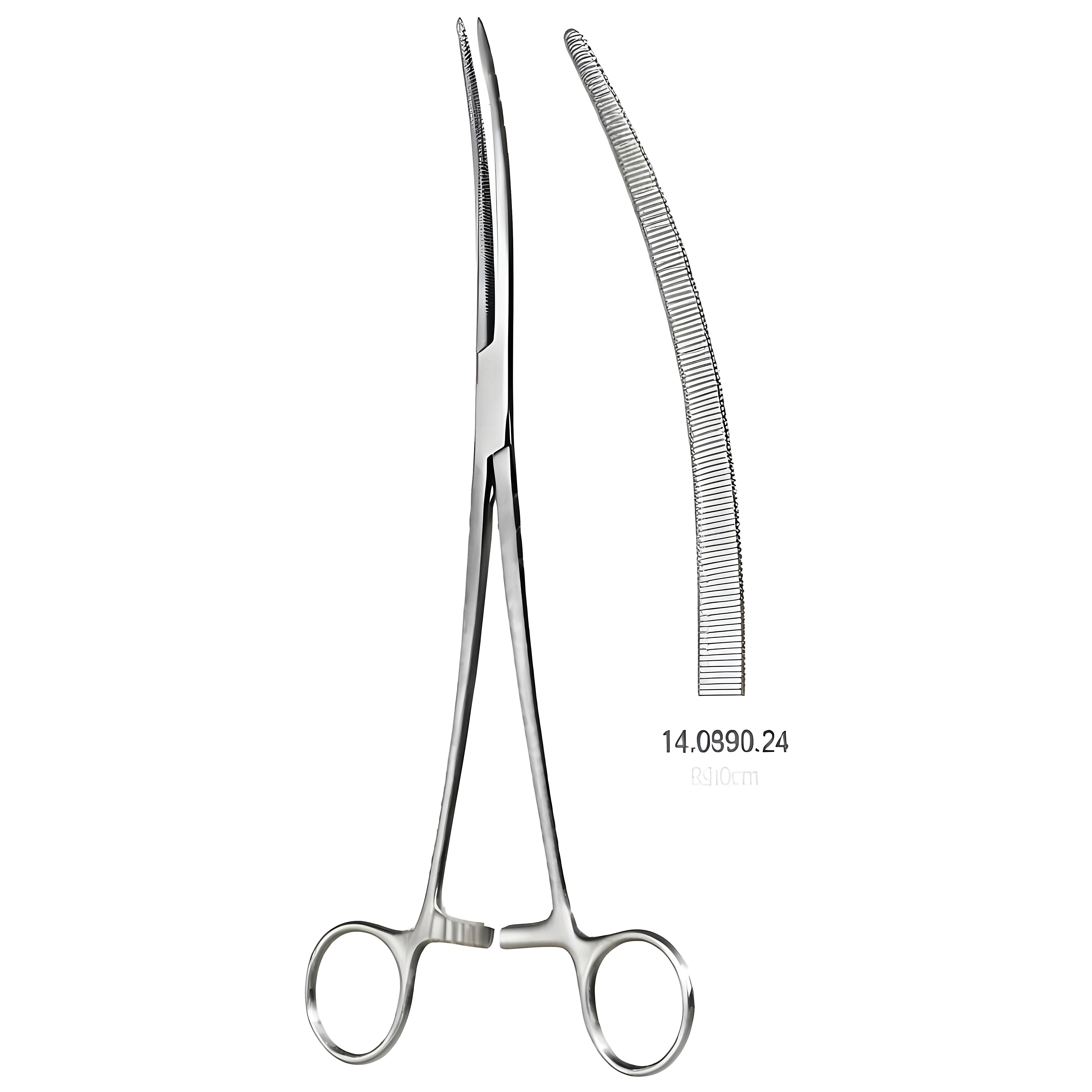 Crafoord Bronchus Clamp cvd 24cm