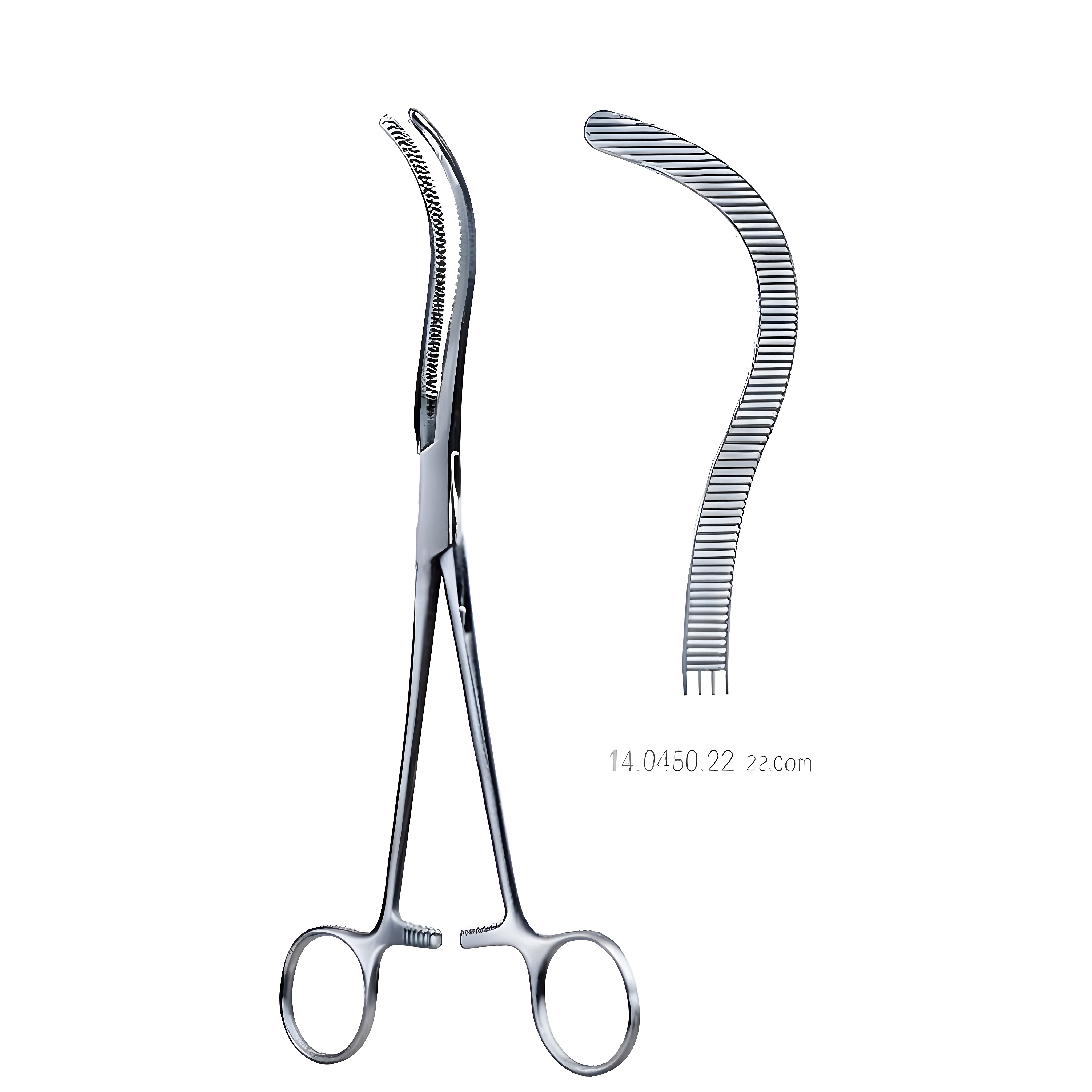 Guyon/Pean Kidney Pedicle clamp cvd 22cm