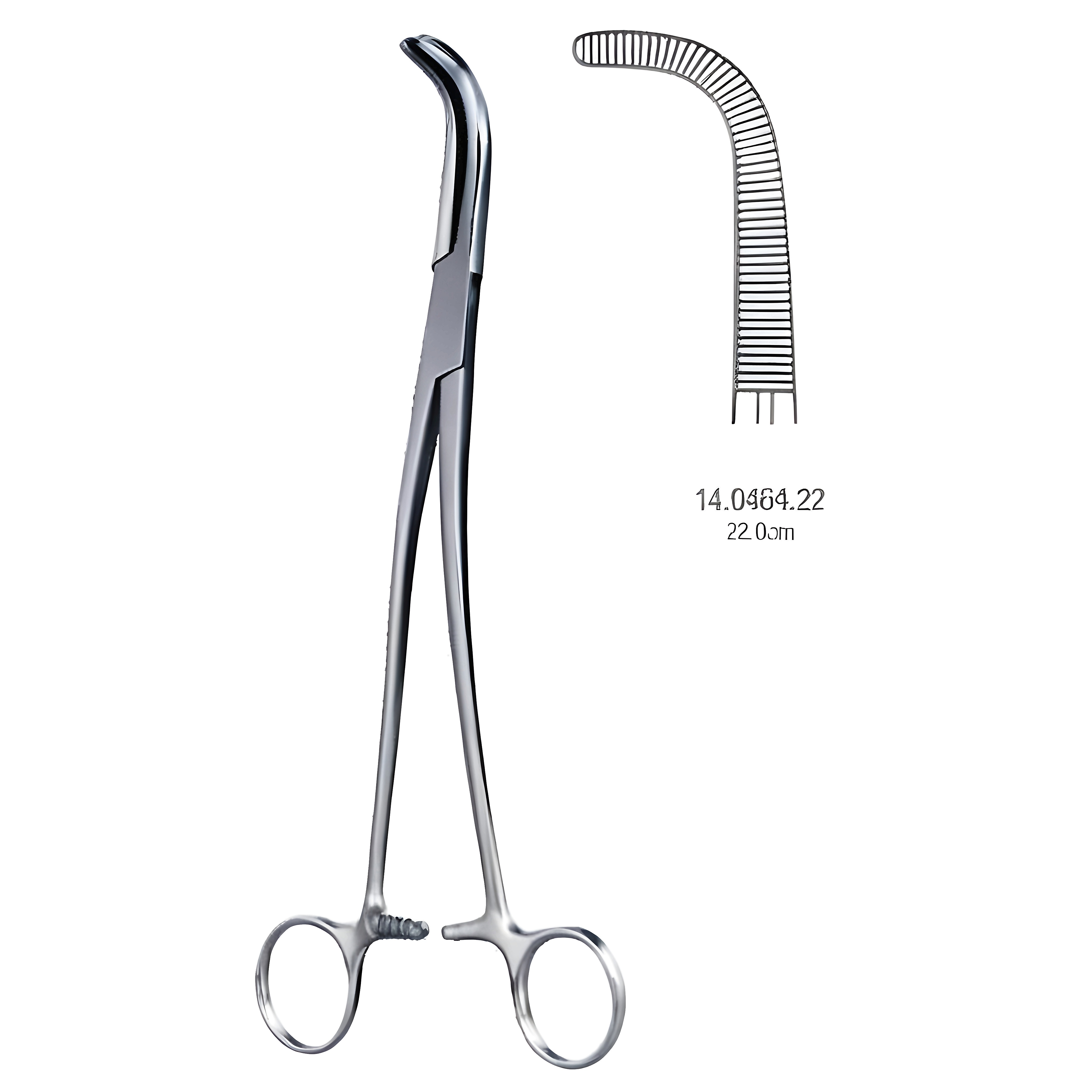 Gray Gall Duct Clamp 22cm Fig.1