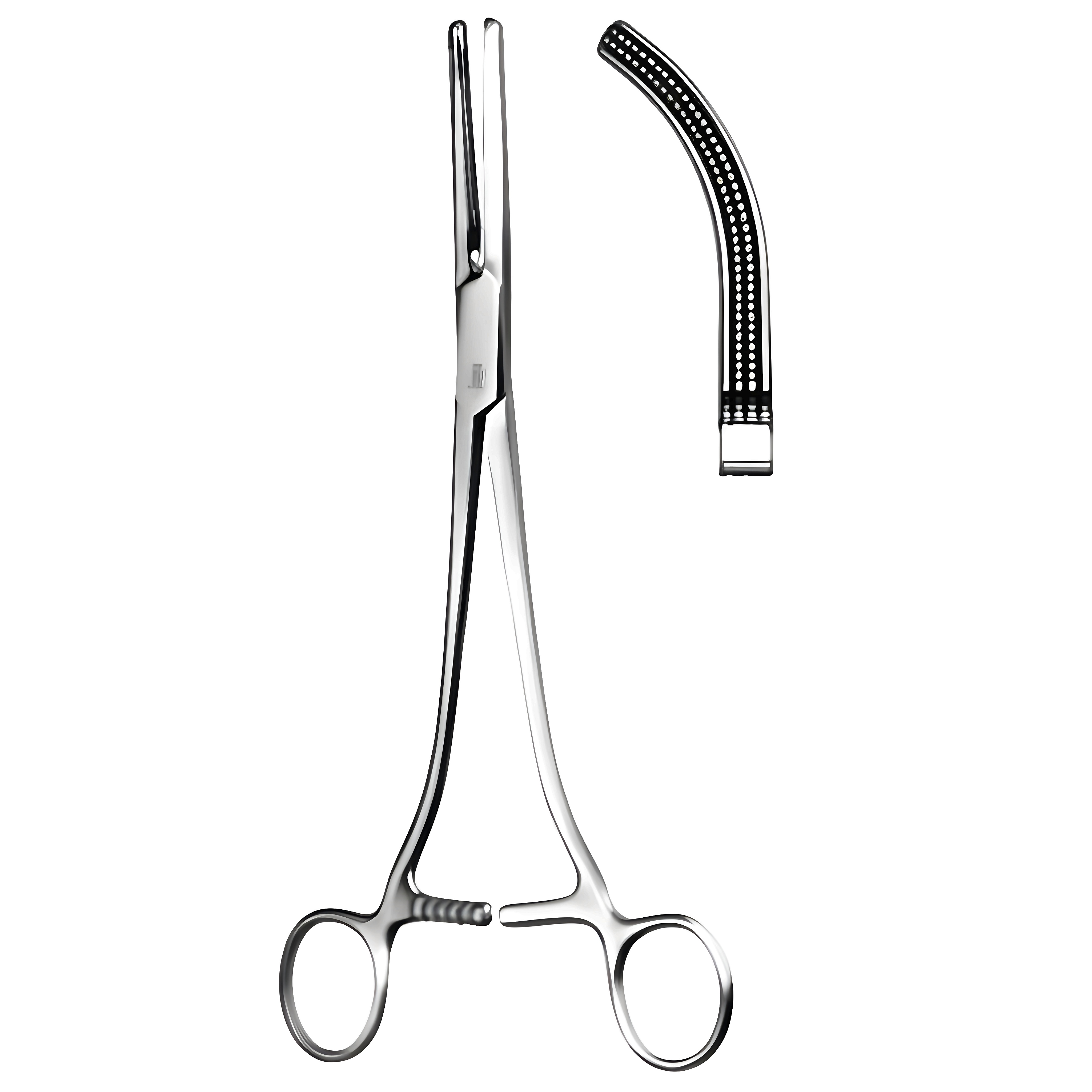 Rogers Hyst. Fcps cvd Atraumatic 24.5cm