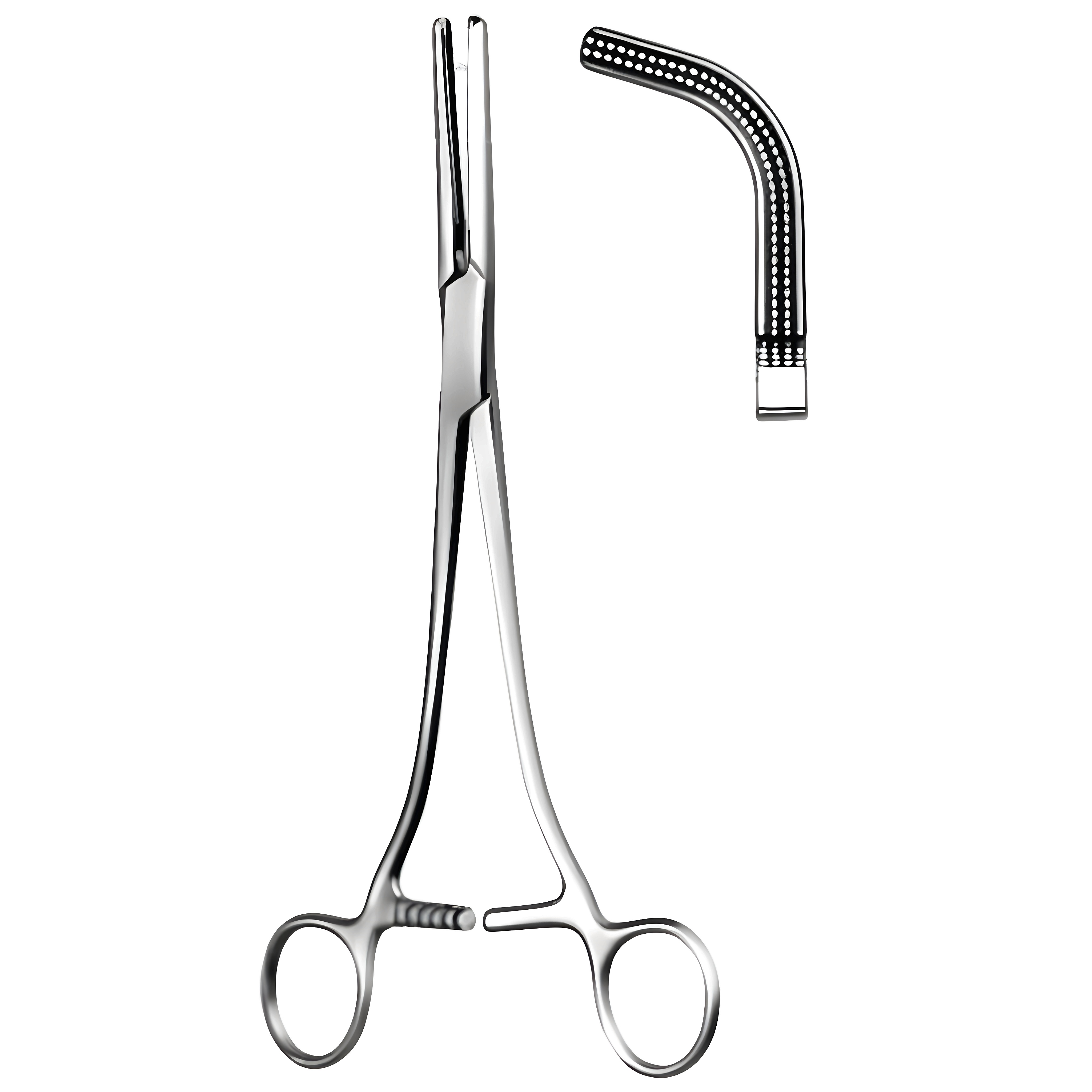 Rogers Hyst. Fcps full cvd Atraumatic 23cm
