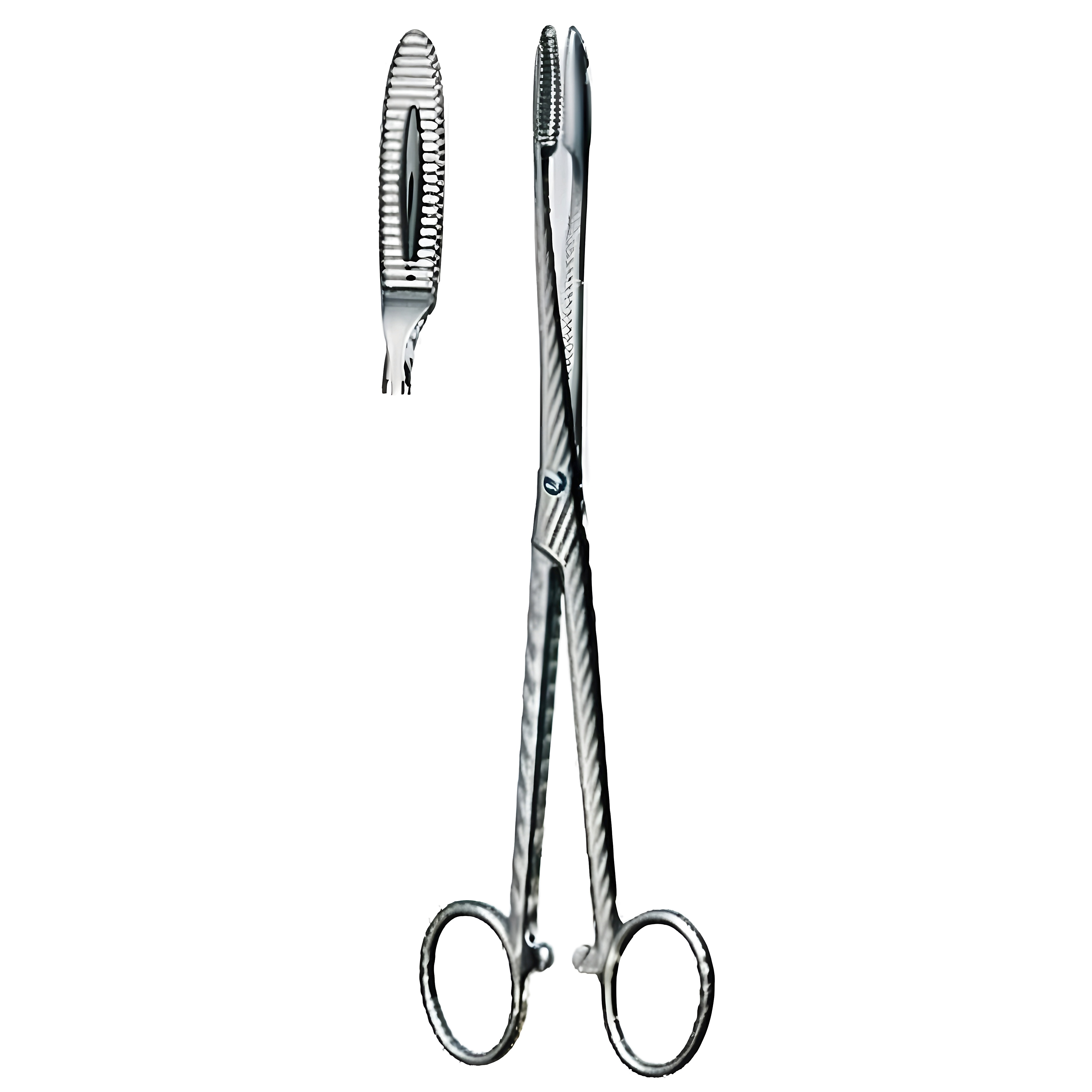 Gross Maier D/Fcps str S/J w/ratchet 16cm