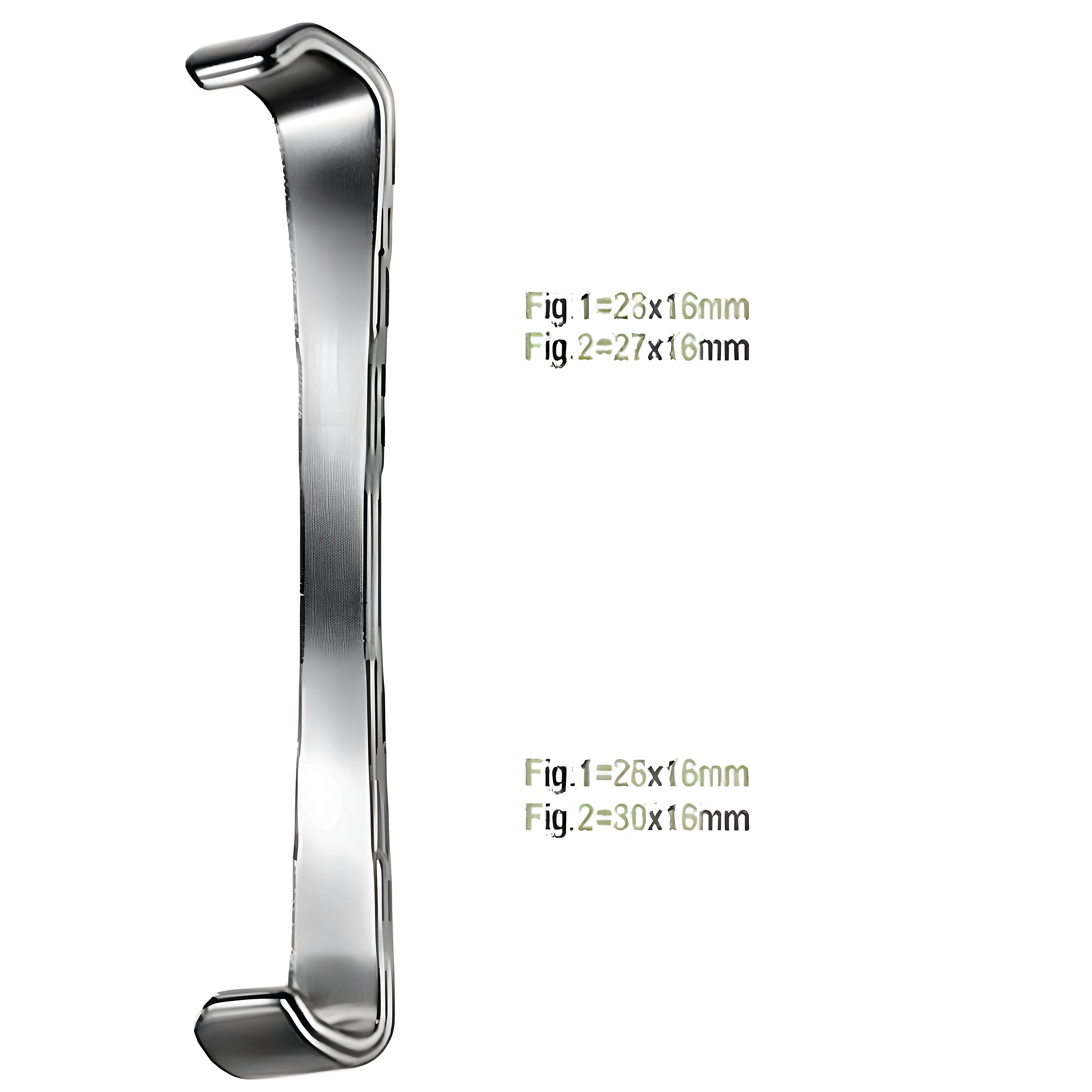 Farabeuf Retractor D/E 15cm Fig.1