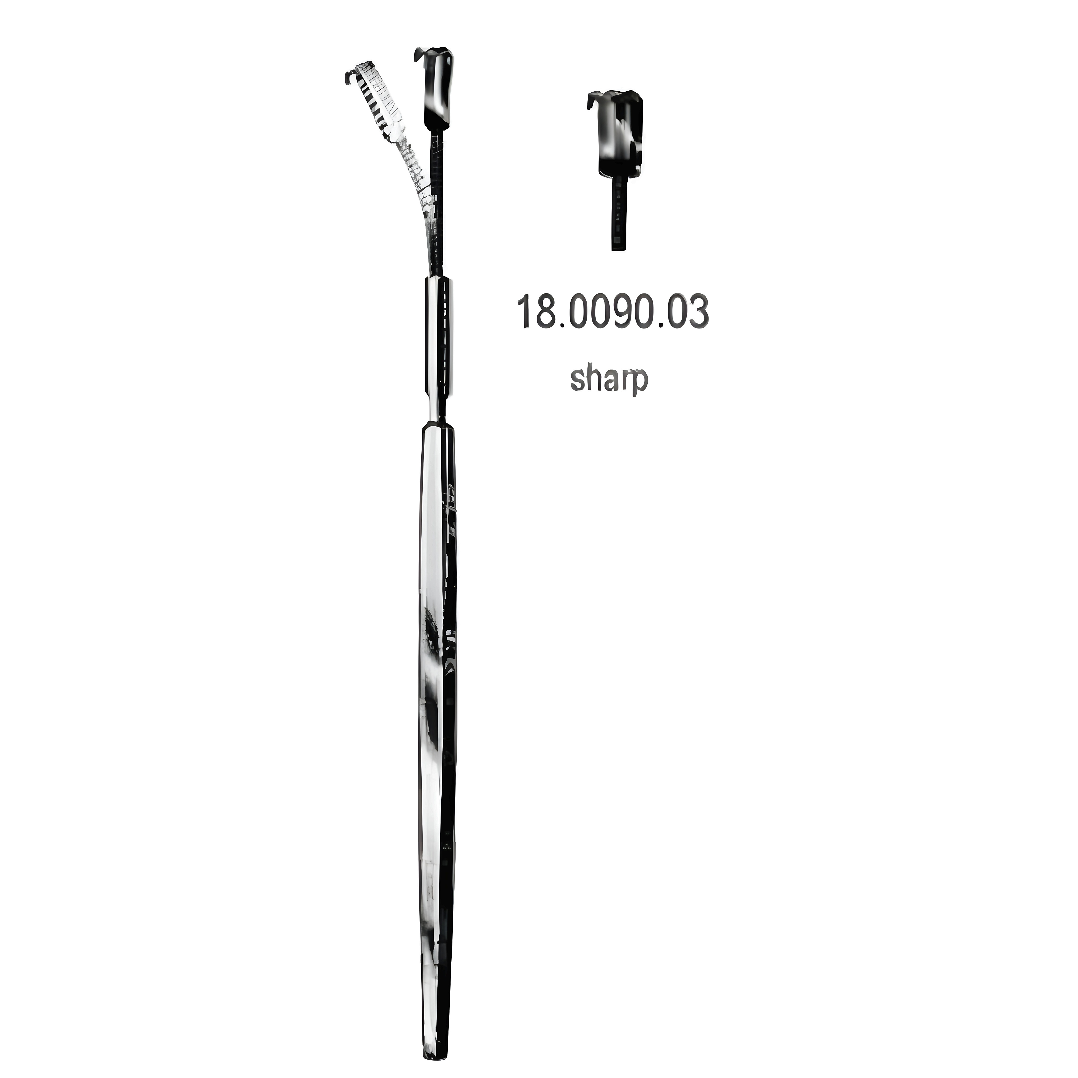 Hook Retractor sharp flexible 3pr. 16cm