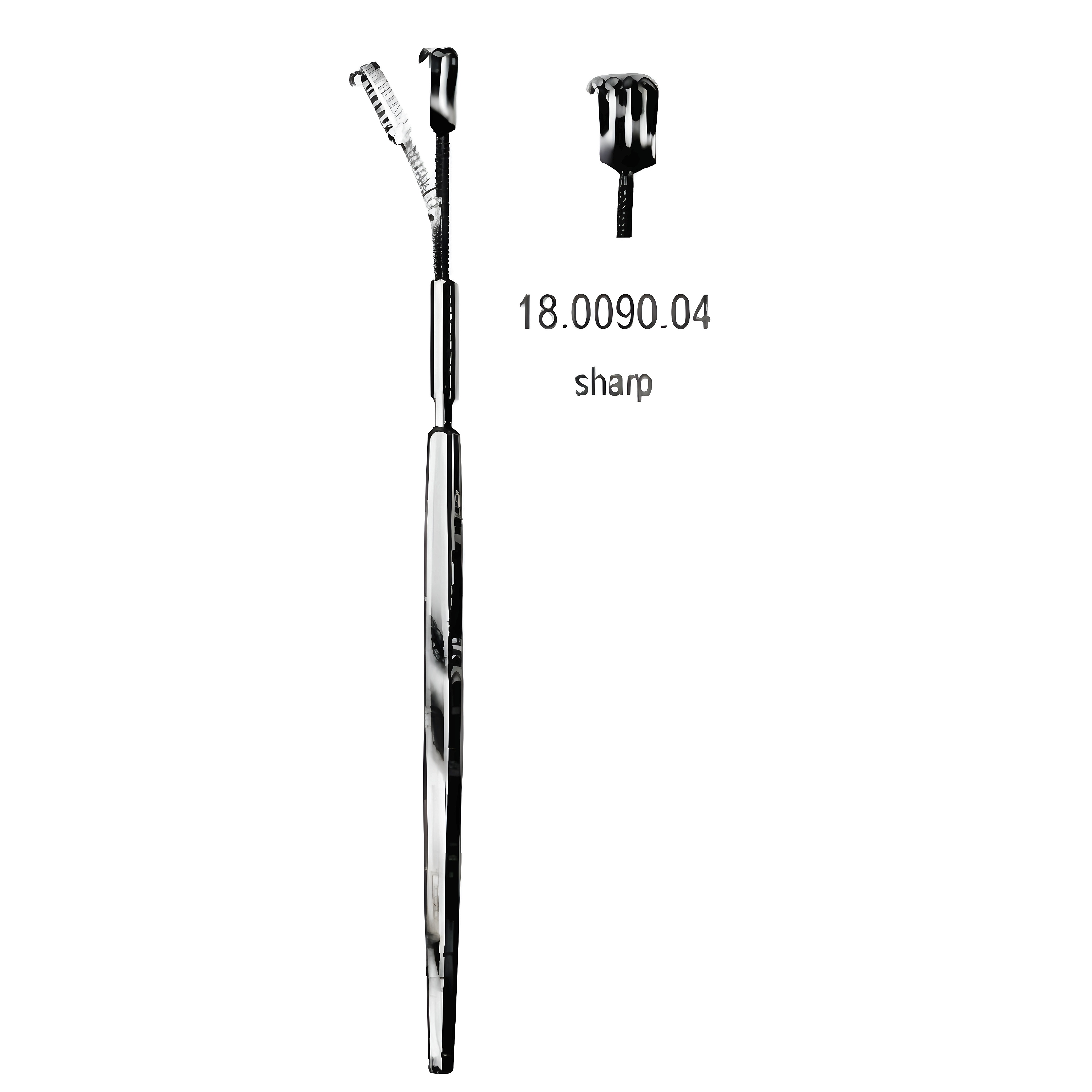 Hook Retractor sharp flexible 4pr. 16cm