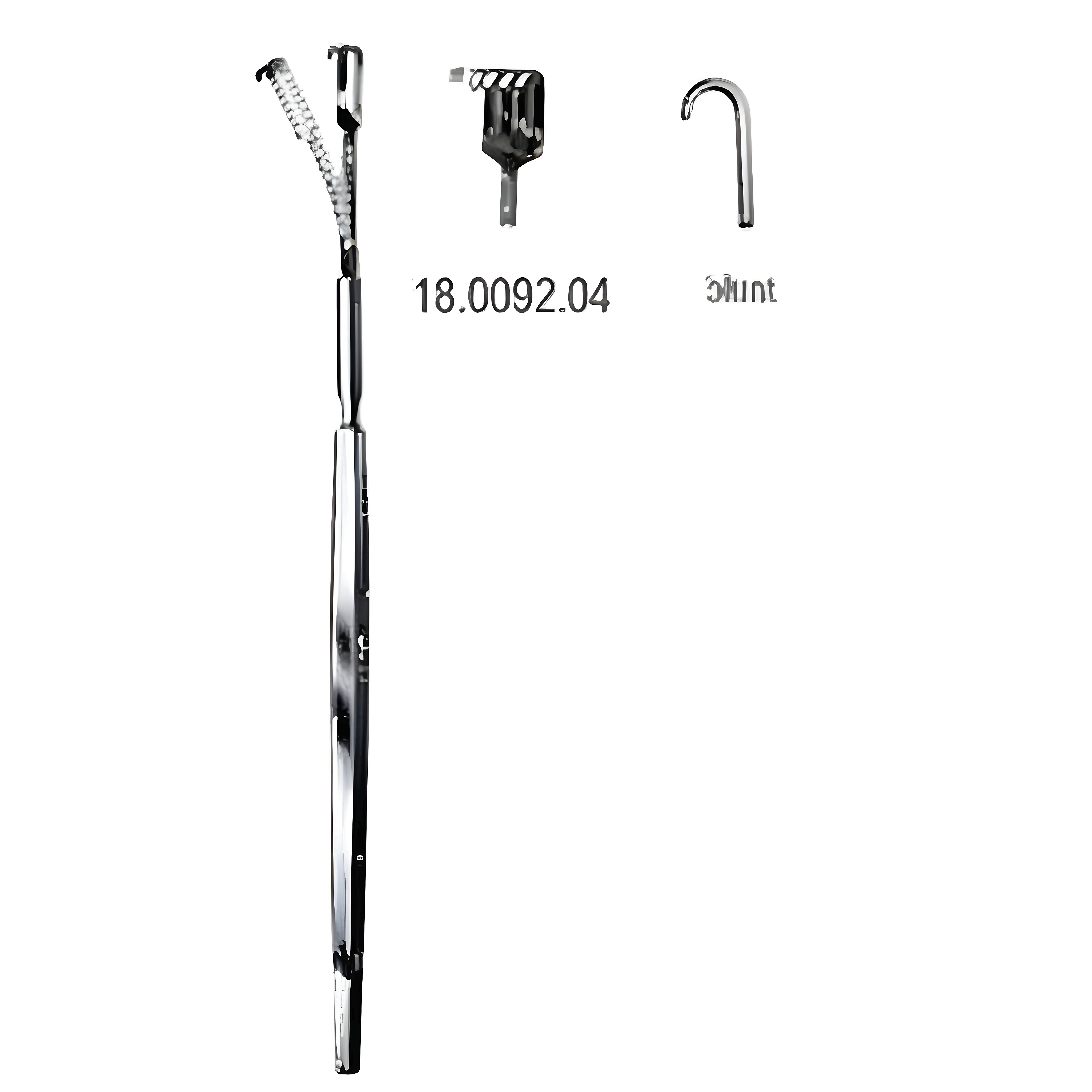 Hook Retractor blunt flexible 4pr. 16cm