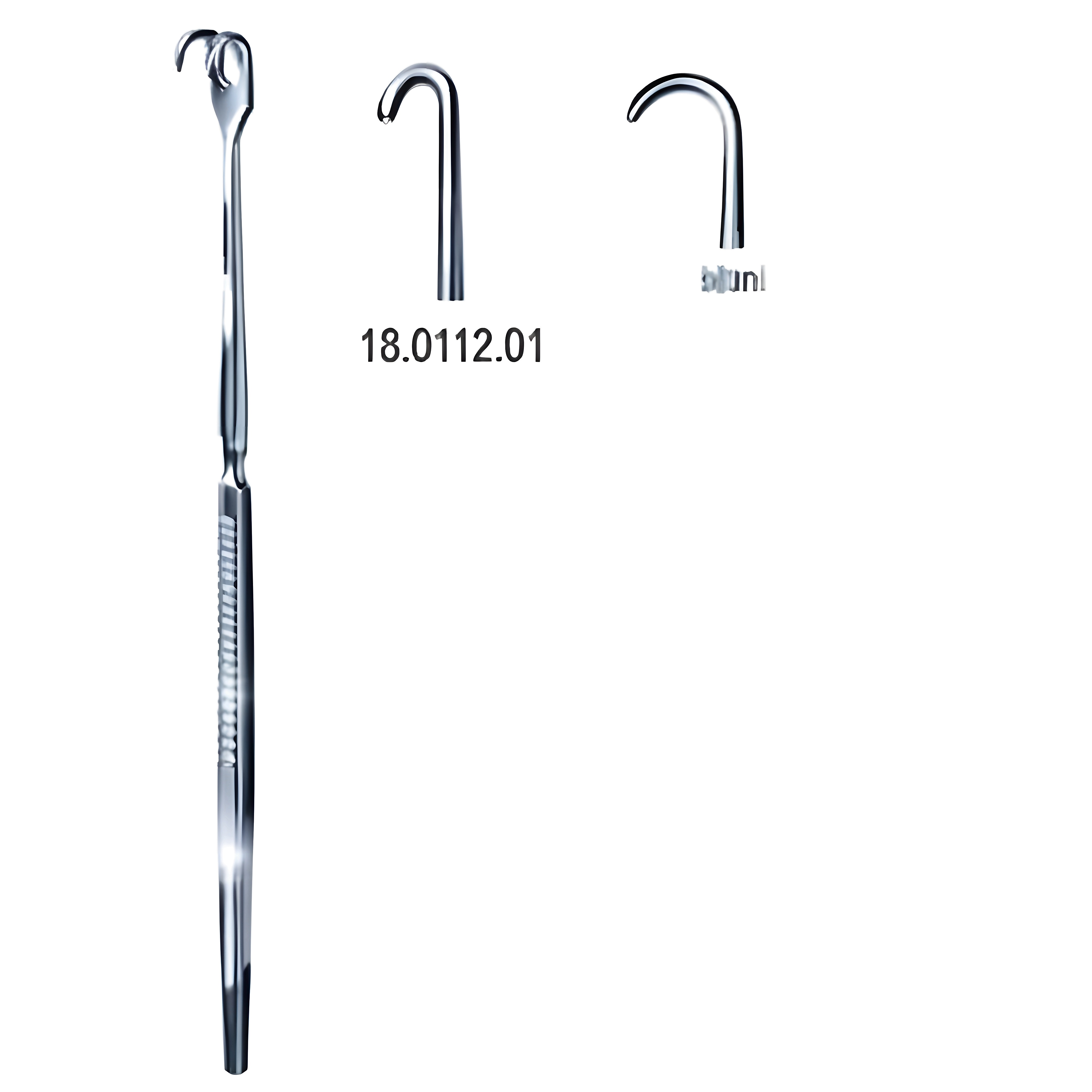 Retractor Tracheal blunt 1pr. 16cm