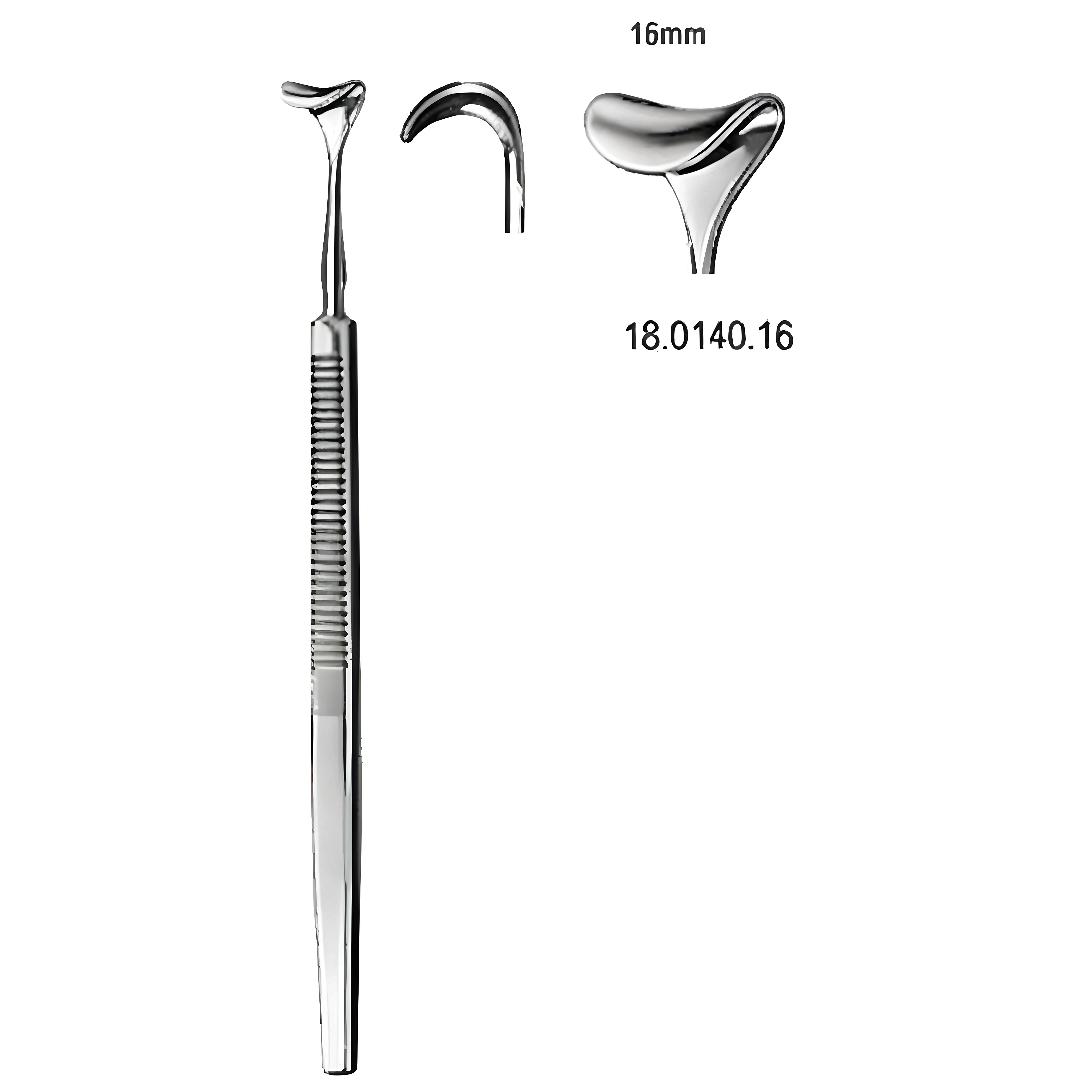 Desmarres Retractor (Eyelid) 16x160mm