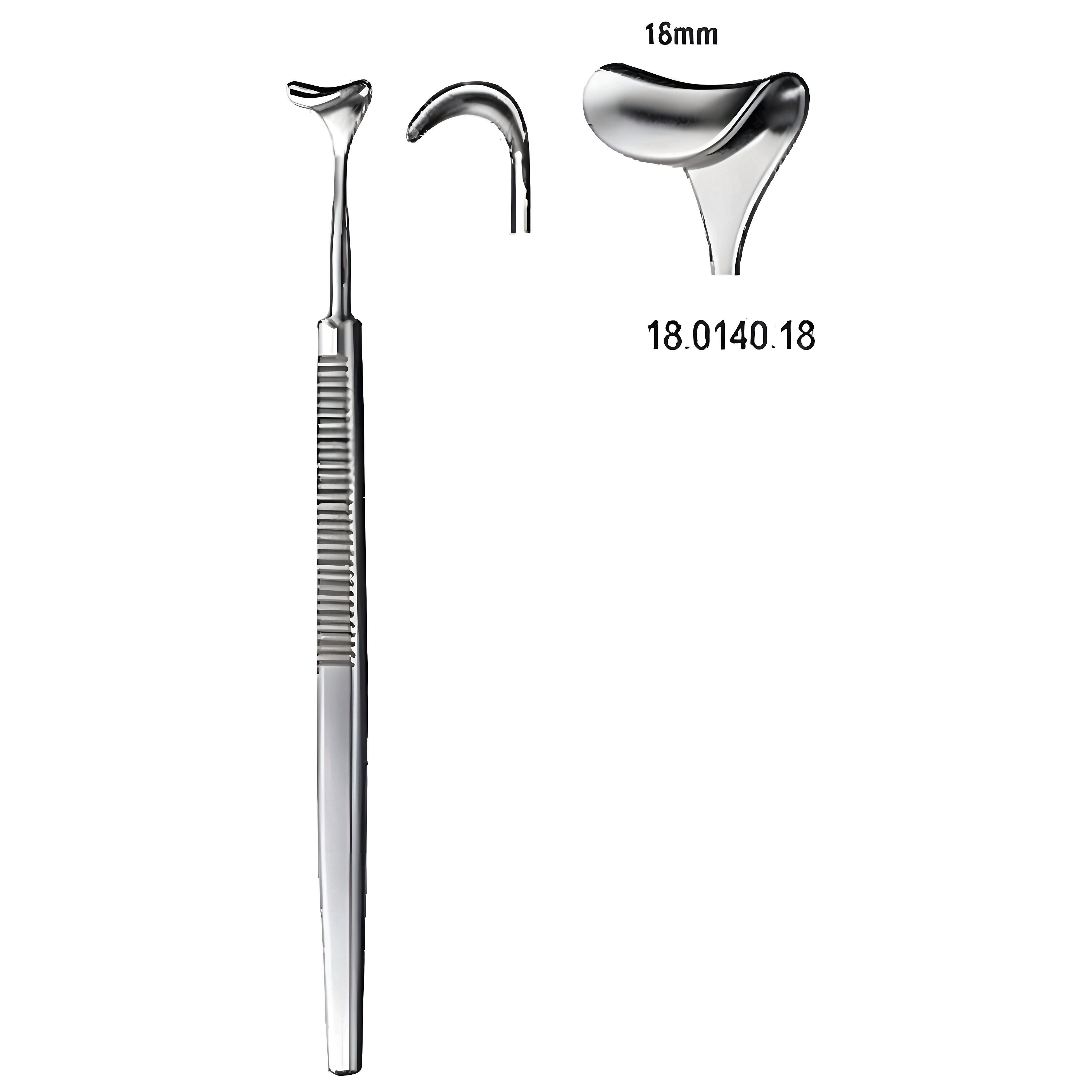 Desmarres Retractor (Eyelid) 18x160mm
