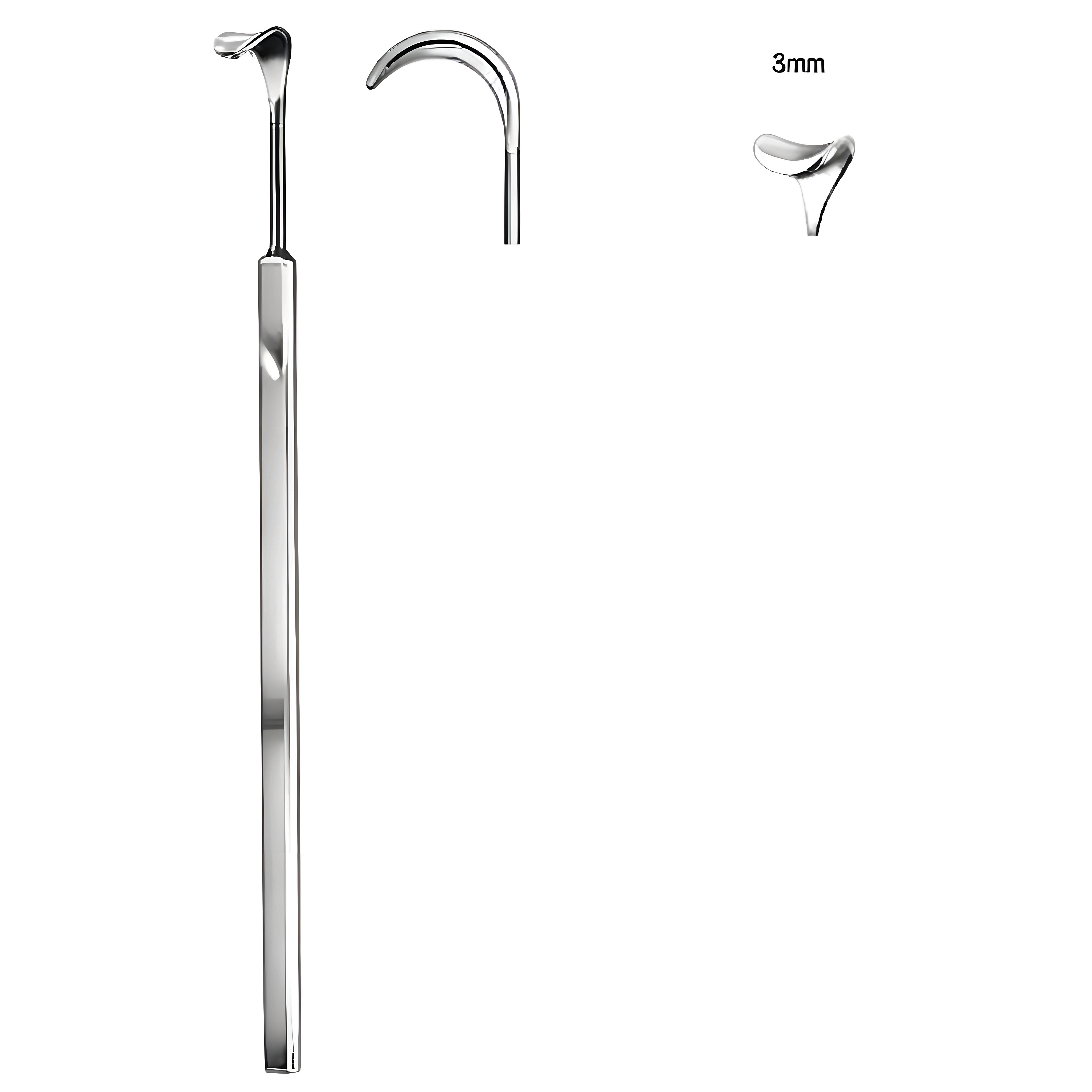 Cushing Retractor 8mmx24cm