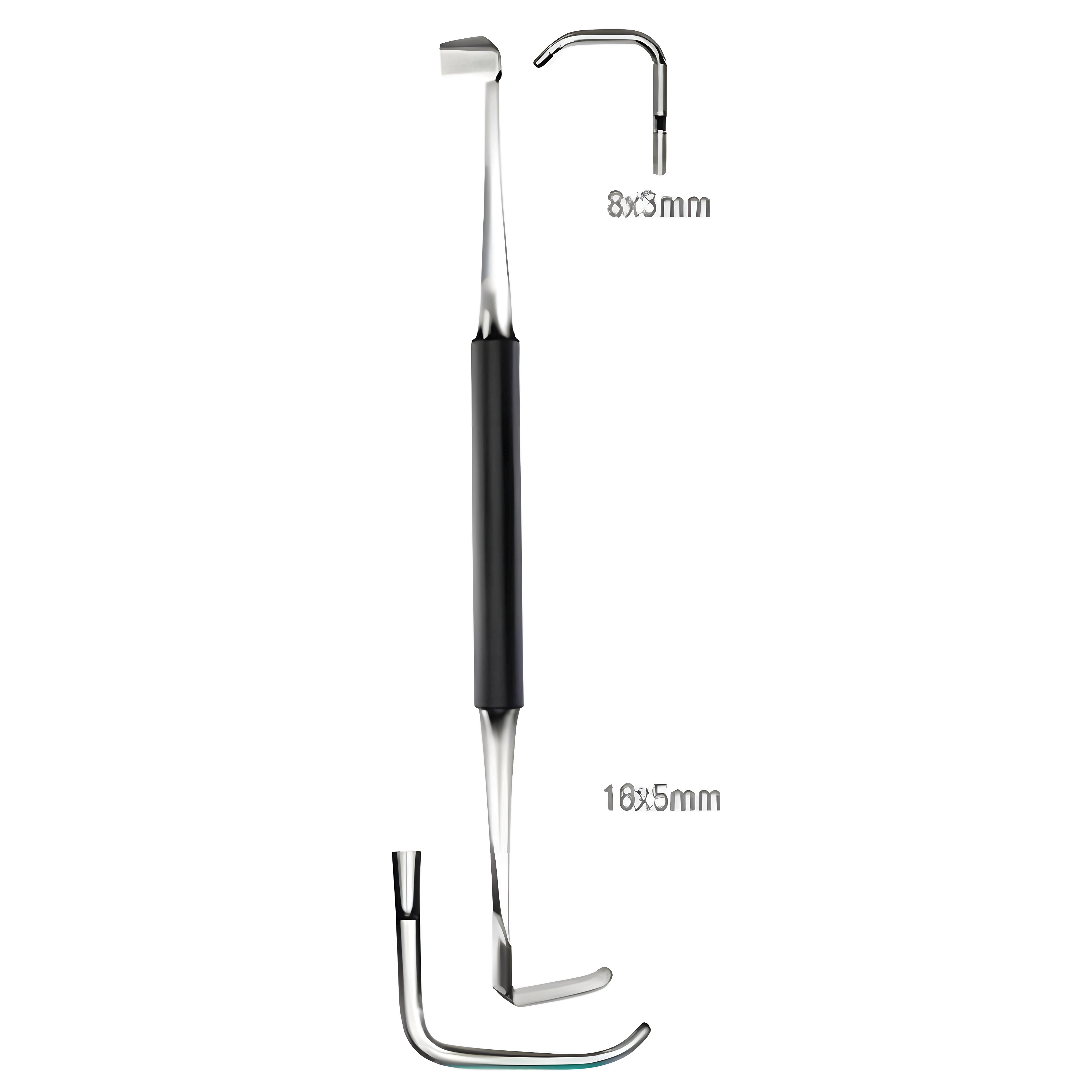 Ragnell Davis Retractor R/H 5x16mm, 3x8mm, 15cm