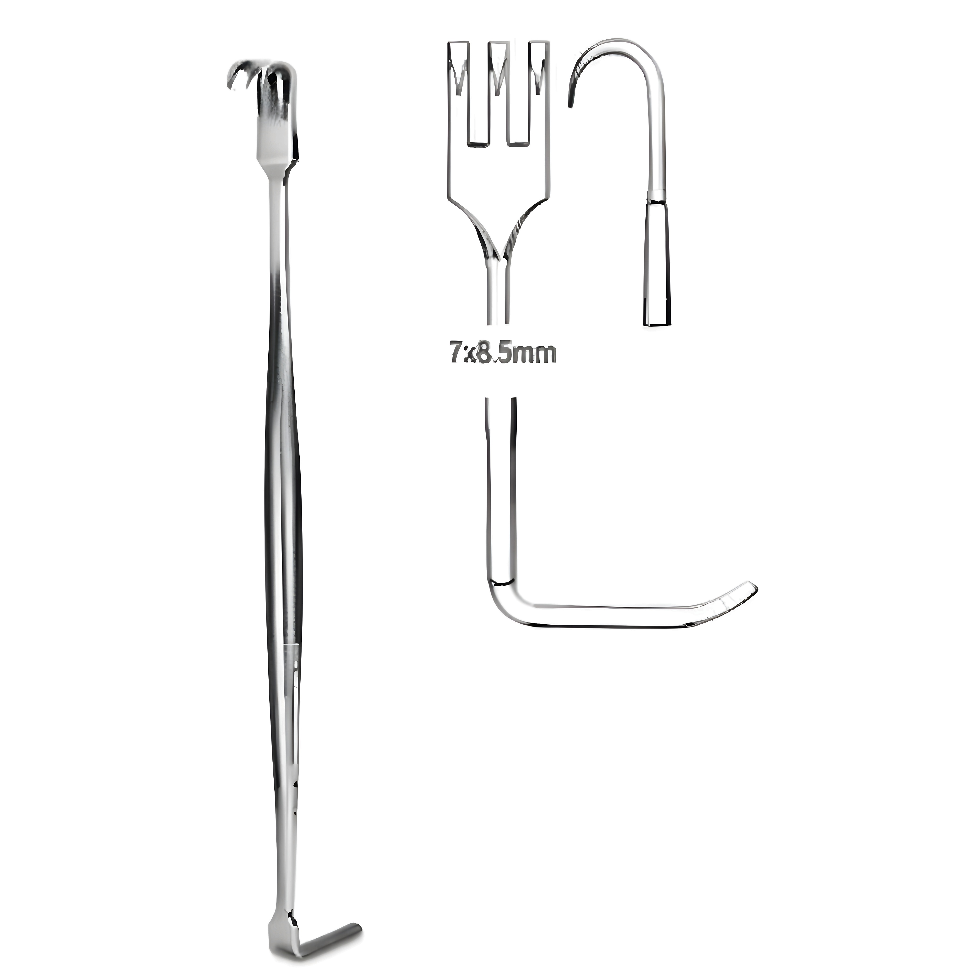 Senn Mueller (Kilner) Retractor D/E sh. 16cm
