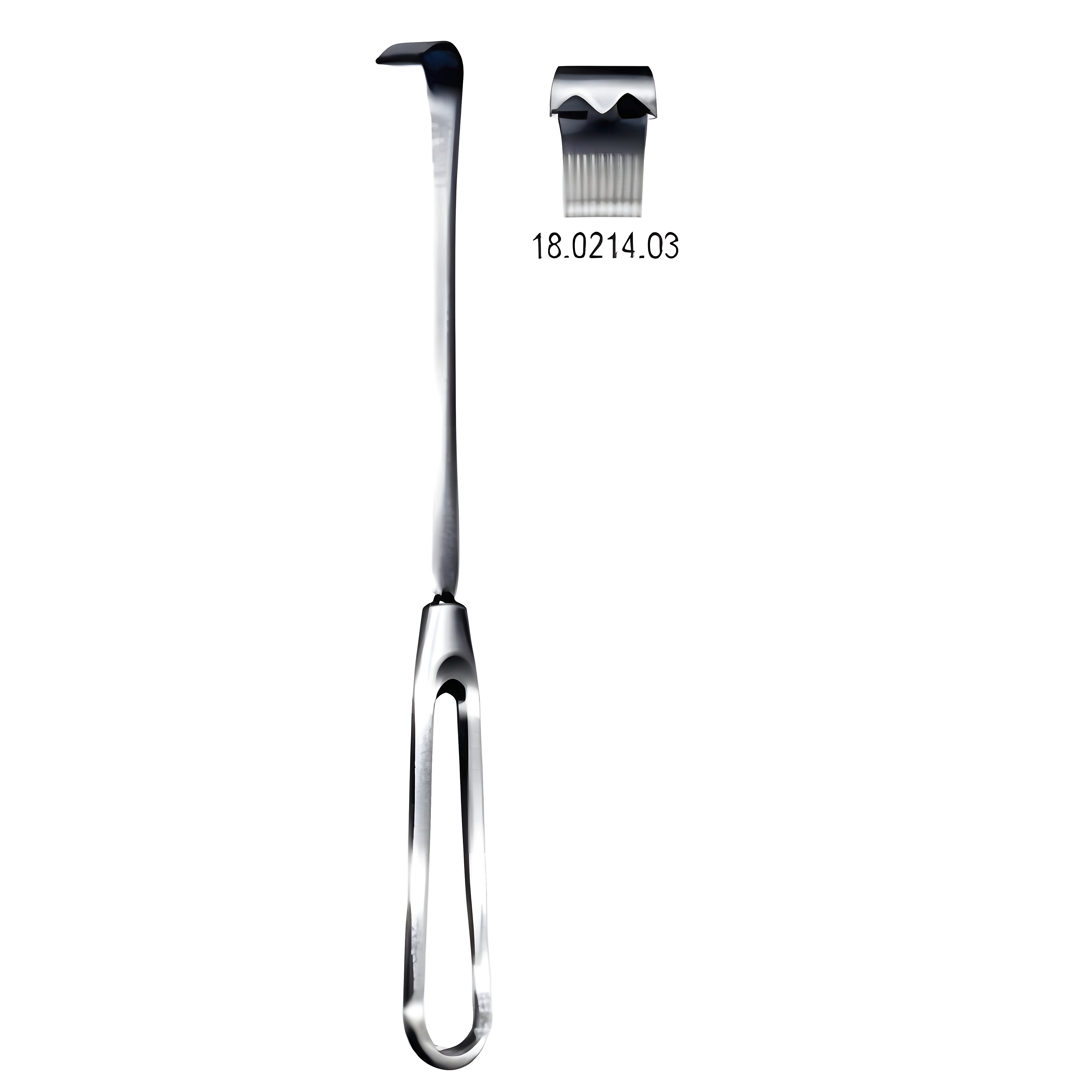 Oldberg Retractor 3 teeth, 20cm