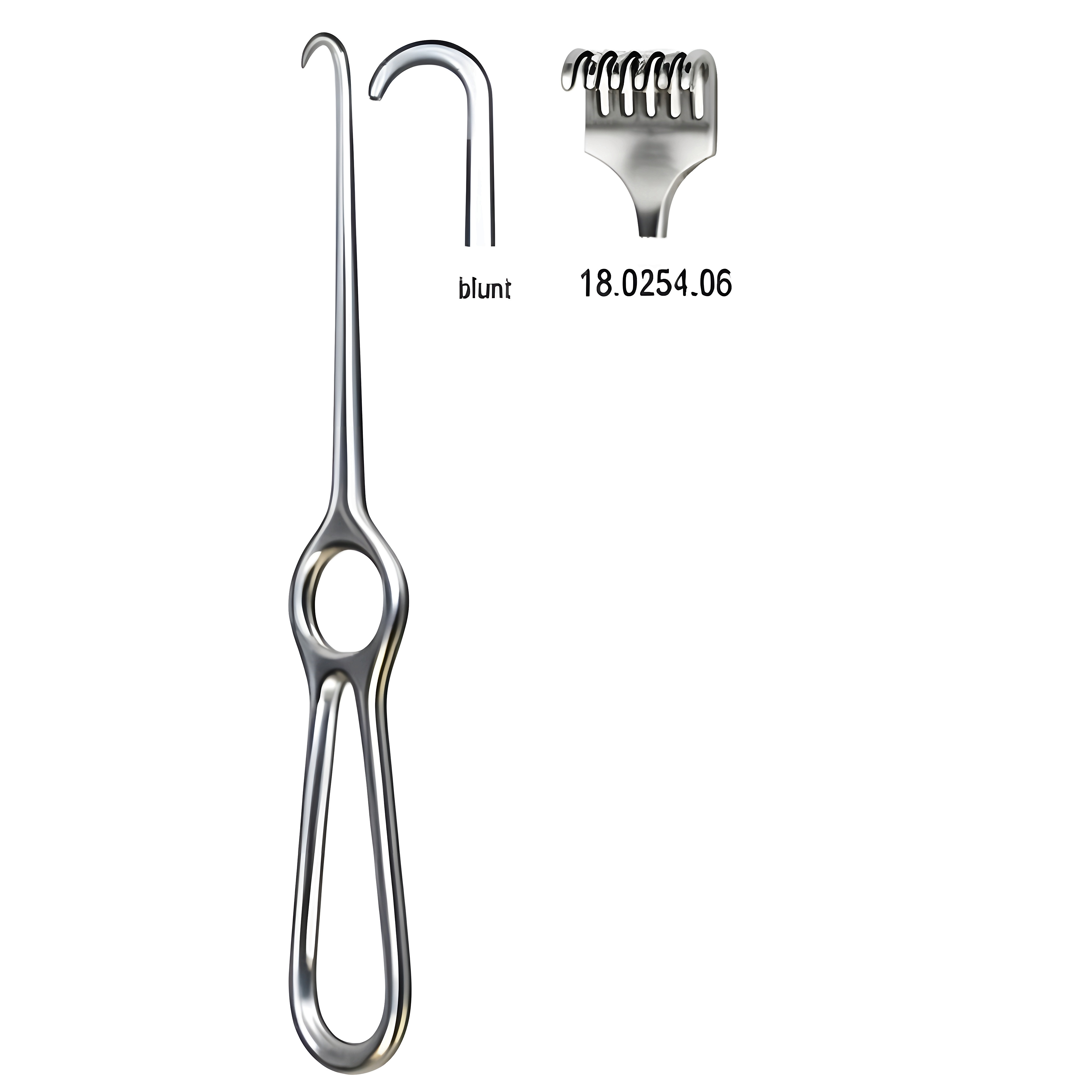 Volkmann Retractor blunt 6pr. 21.5cm