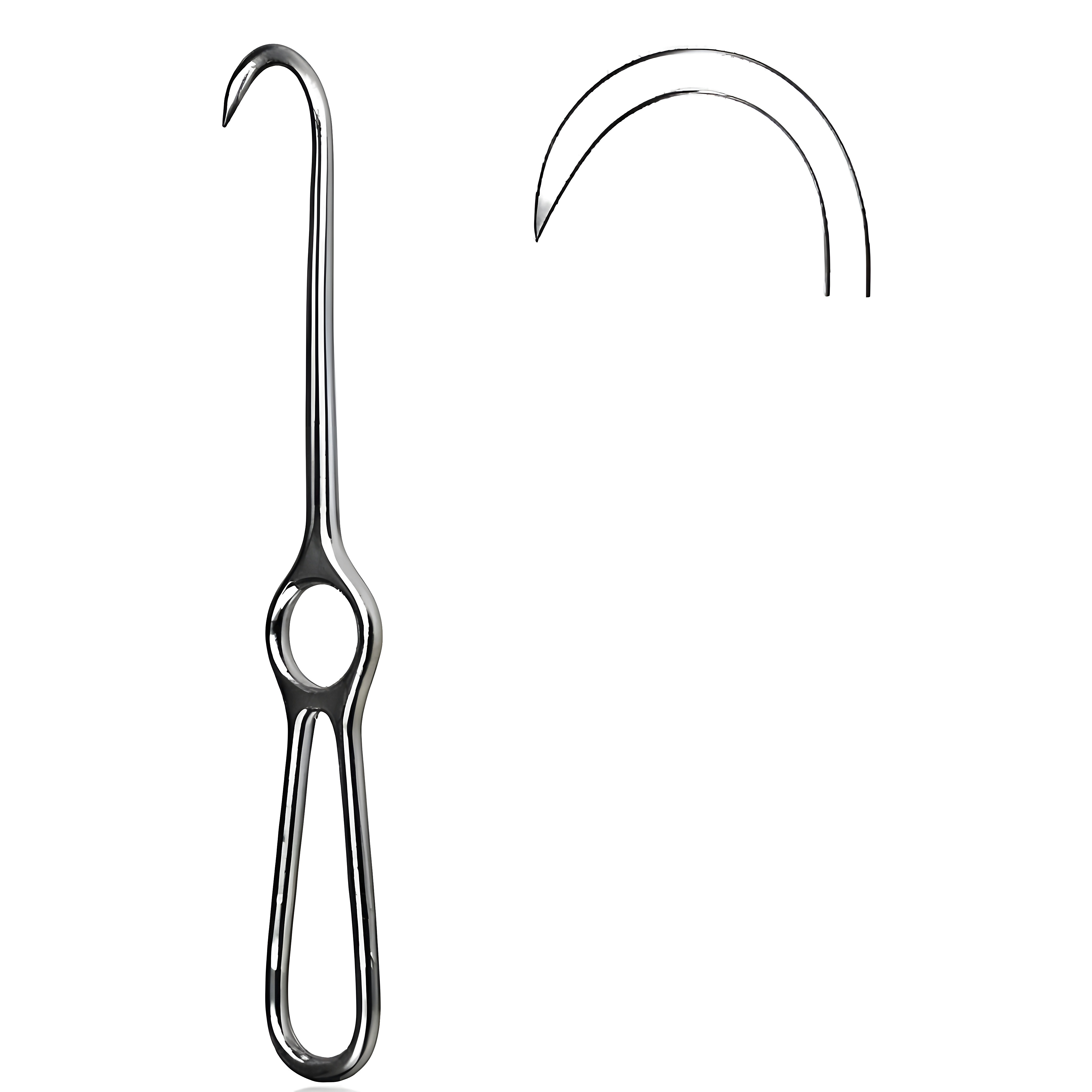 Volkmann Bone Hook Retractor sharp 20cm
