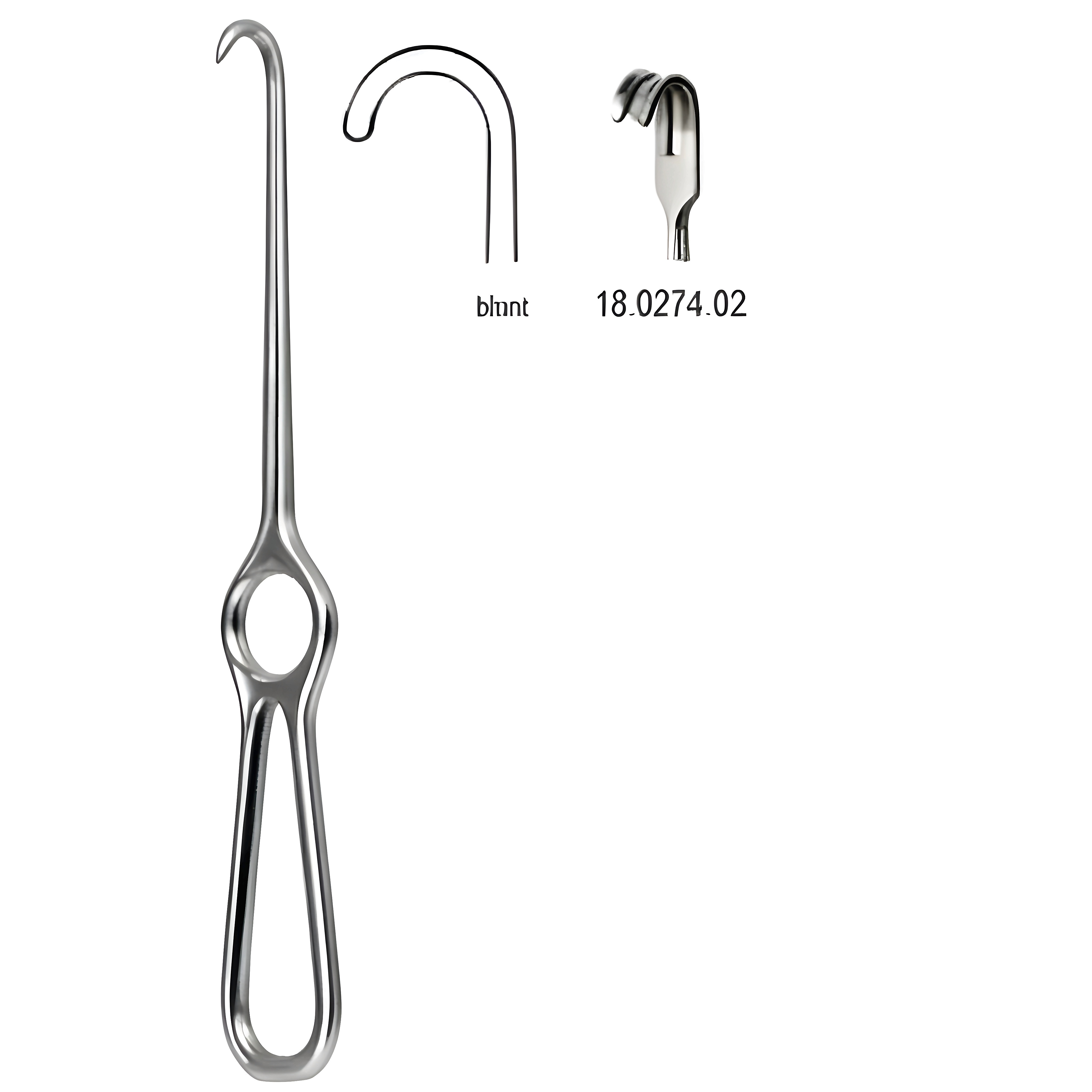 Kocher Retractor 2pr. blunt 22cm