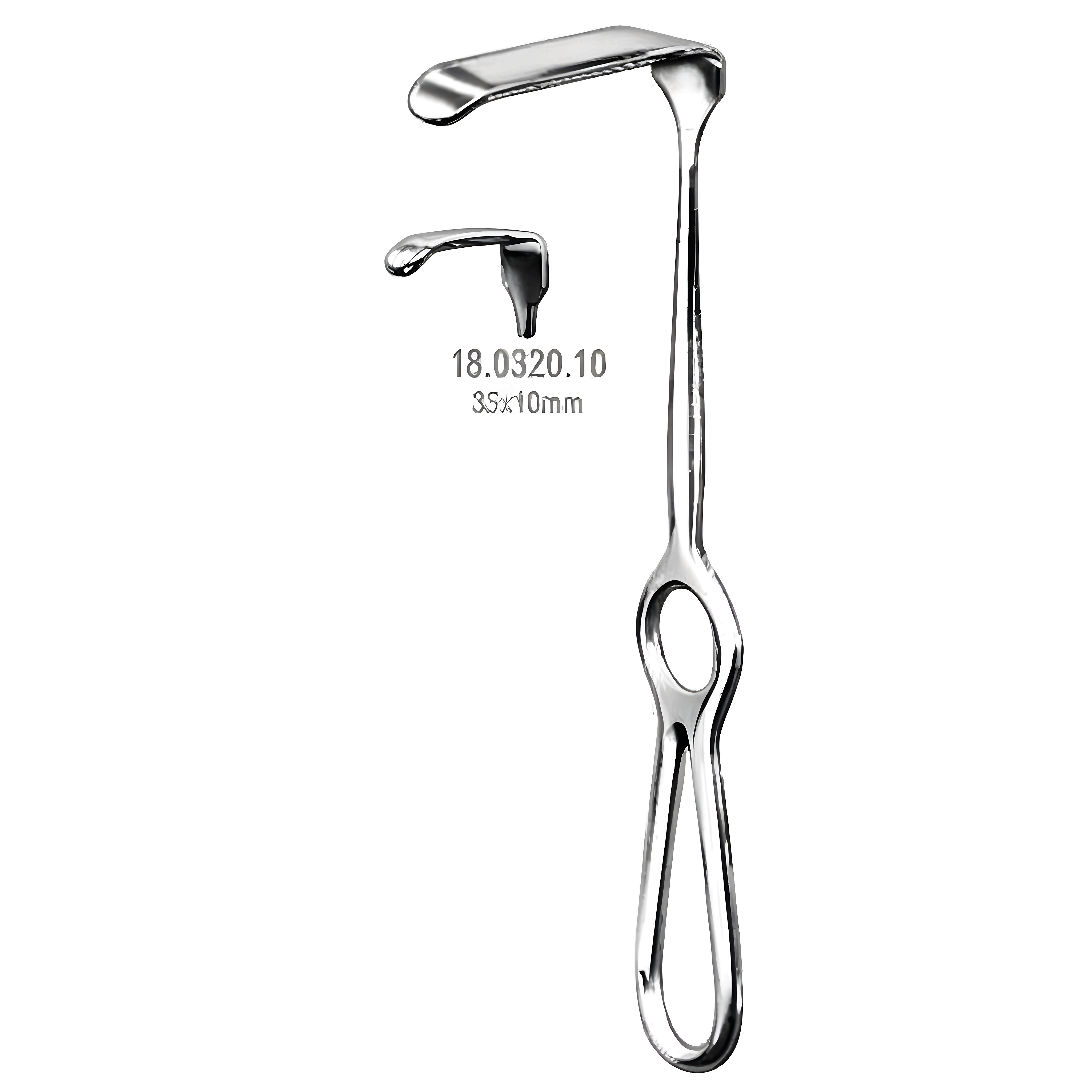 Langenbeck Retractor 35x10mm 21cm