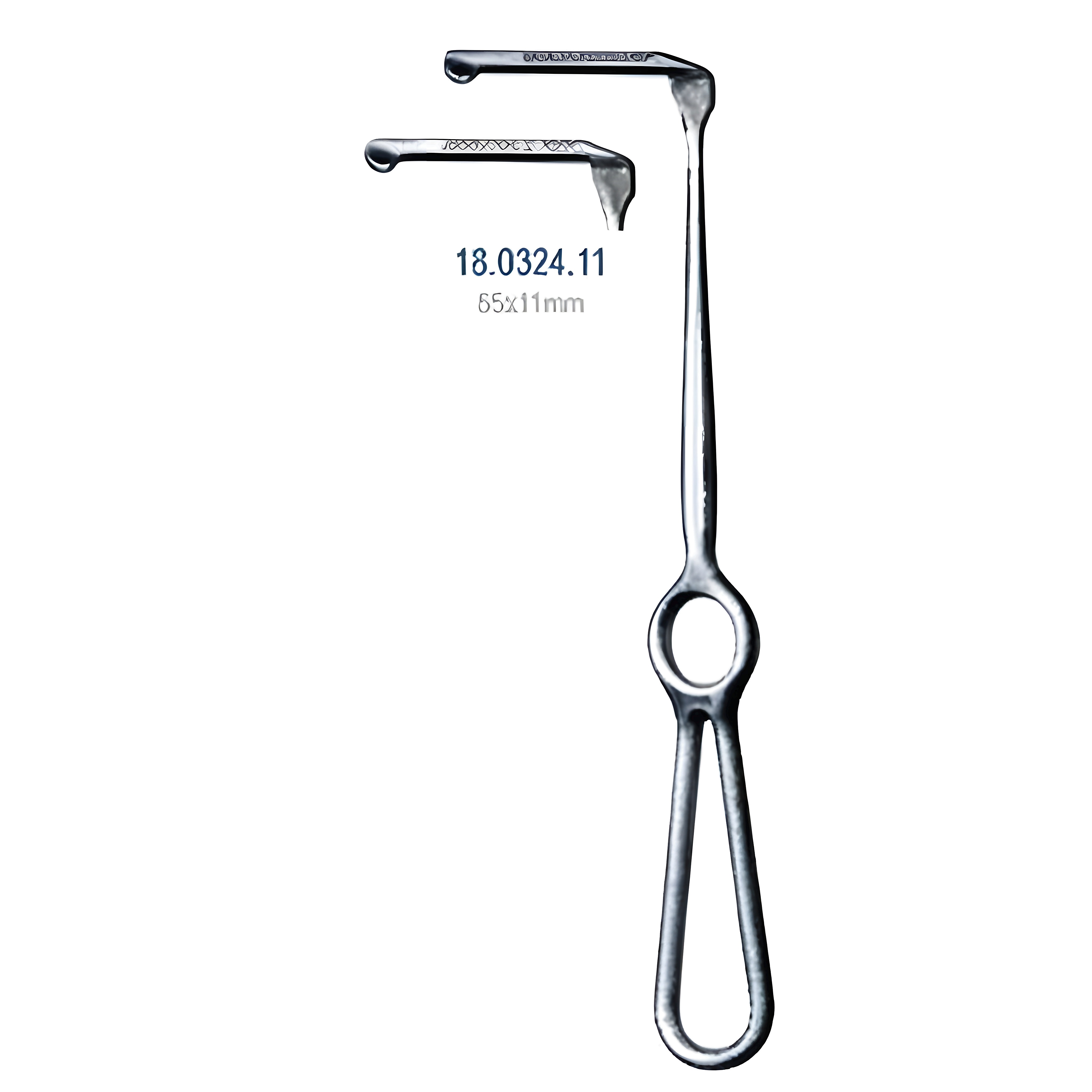 Kocher Retractor 55x11mm, 21cm