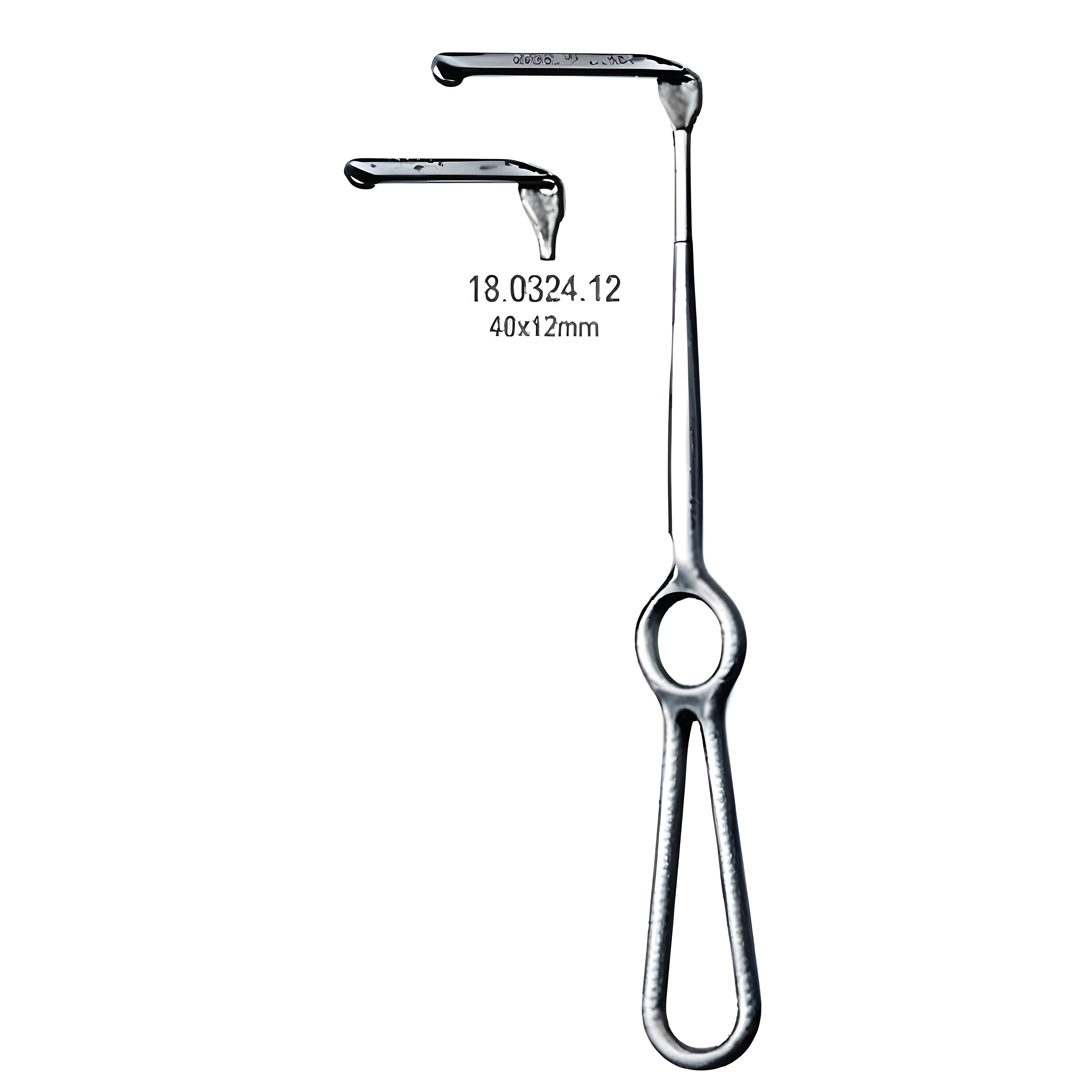 Kocher Retractor 40x12mm, 21cm