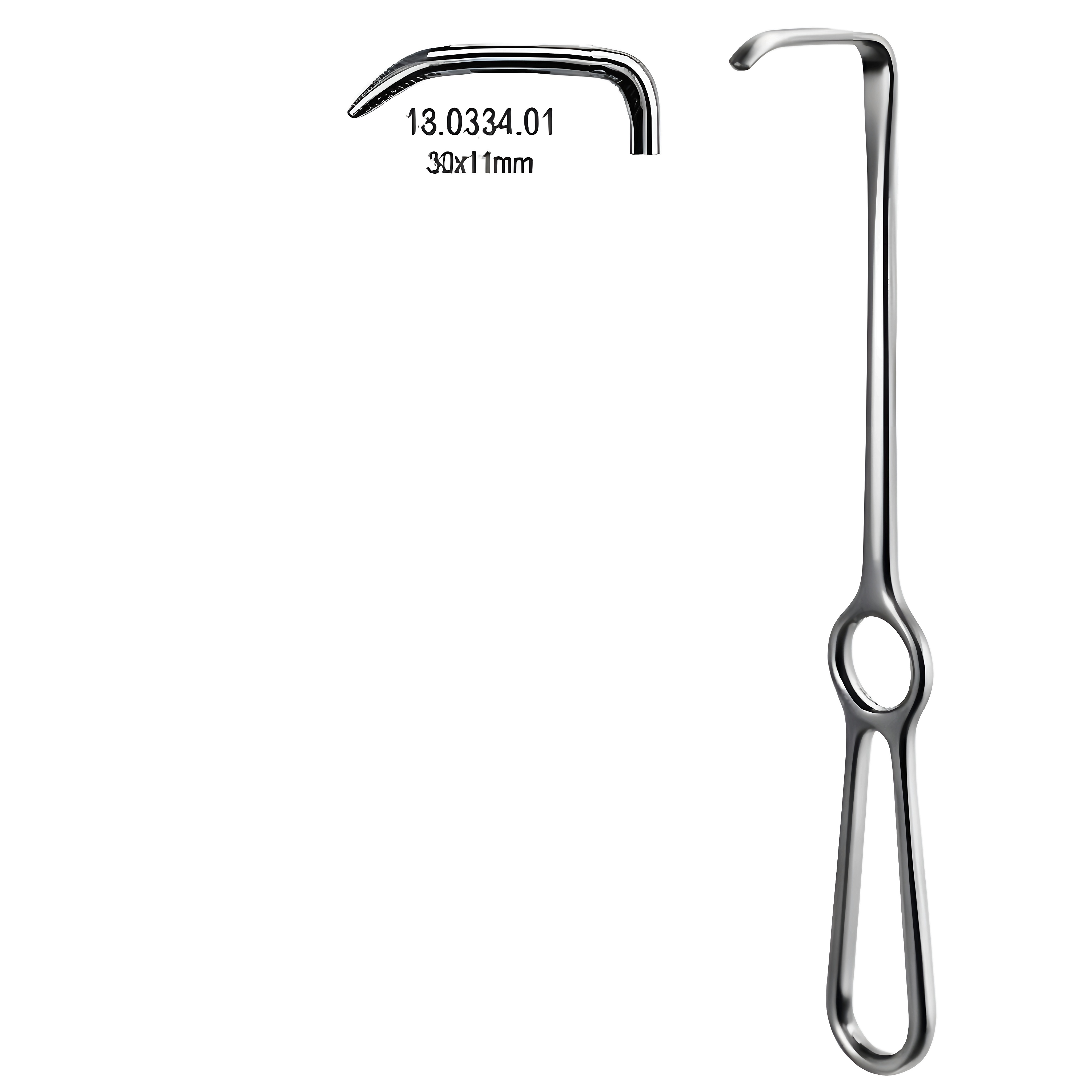 Langenbeck Retractor 30x11mm, 21cm