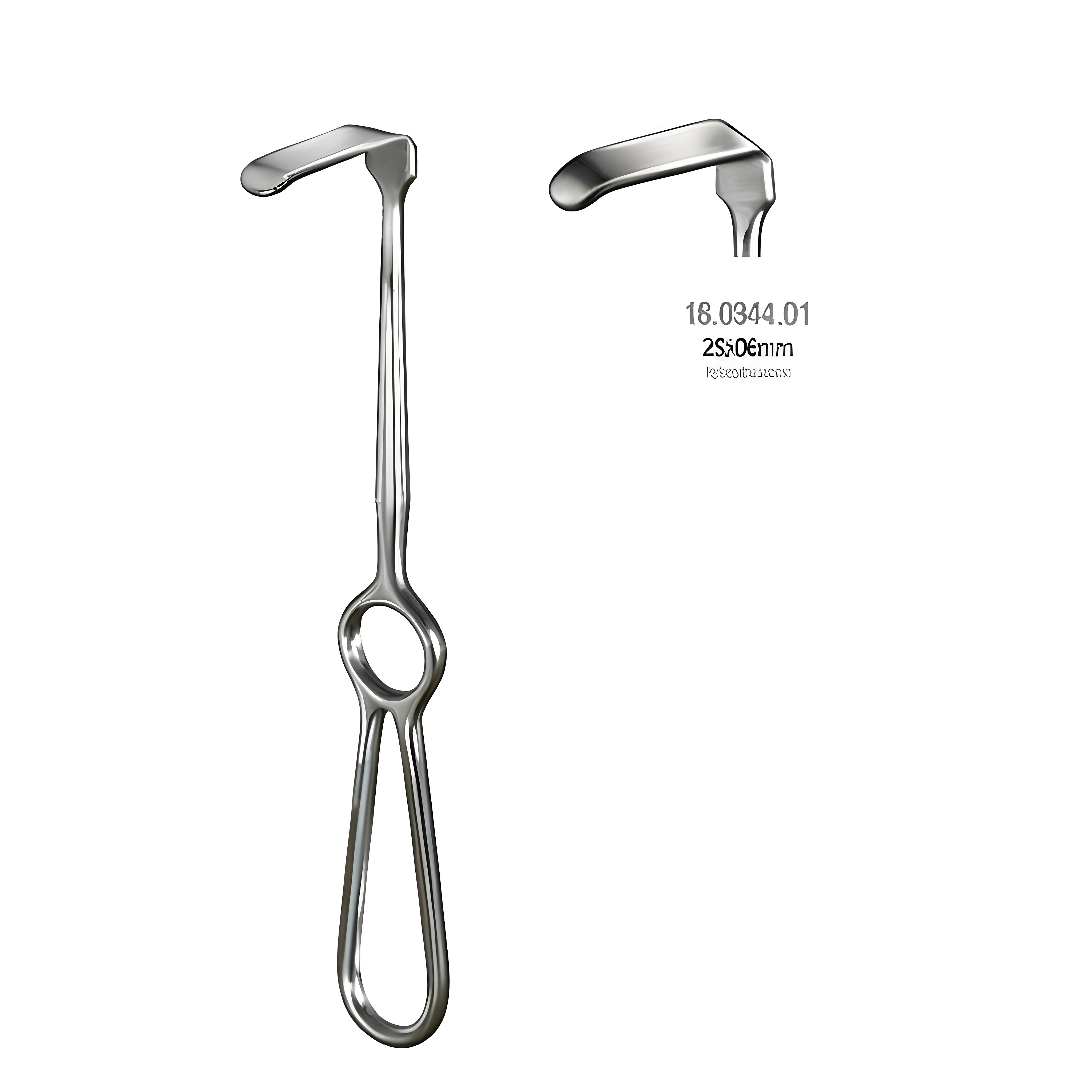 Kocher Langenbeck Retractor 25x6mm, 21.5cm