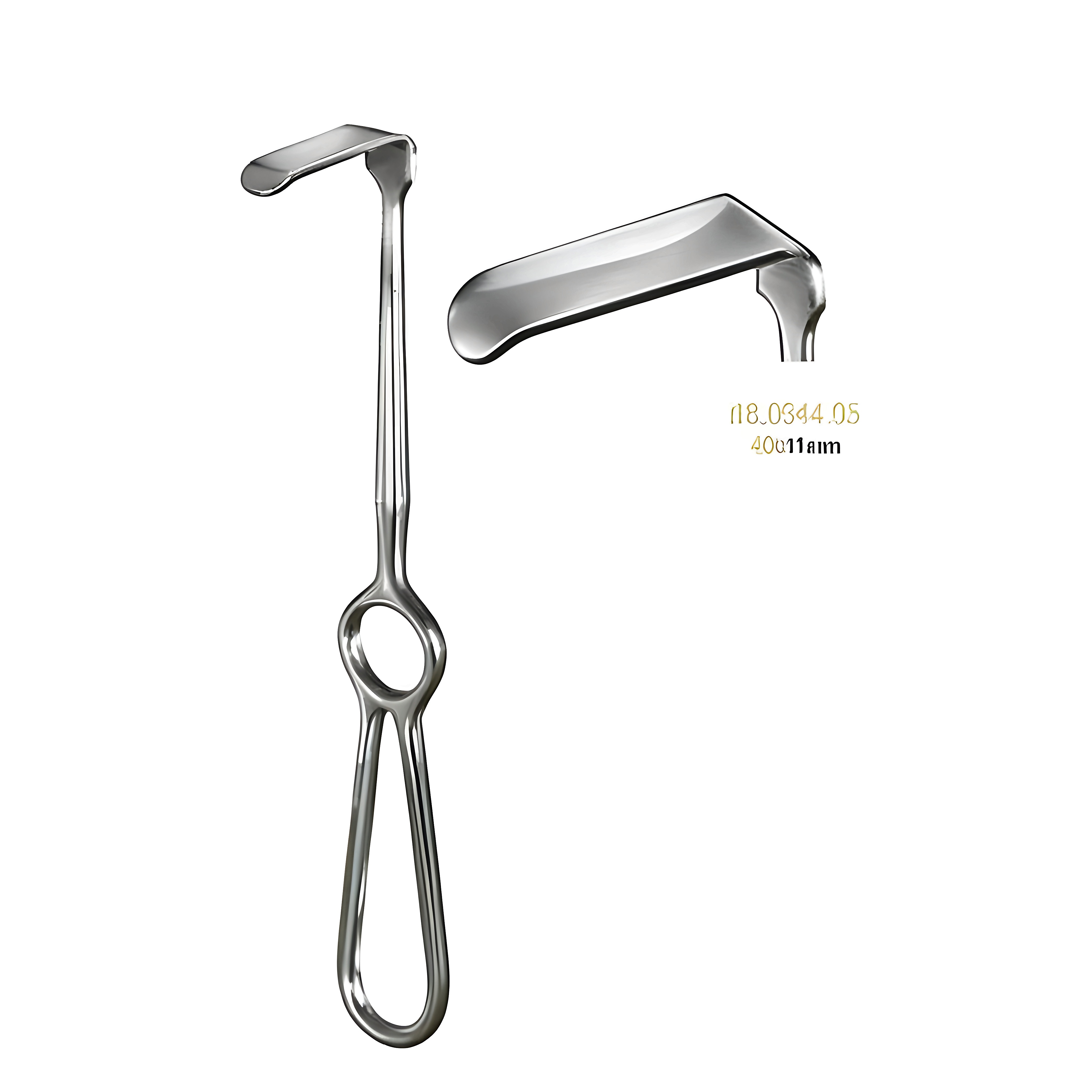 Kocher Langenbeck Retractor 40x11mm, 21.5cm