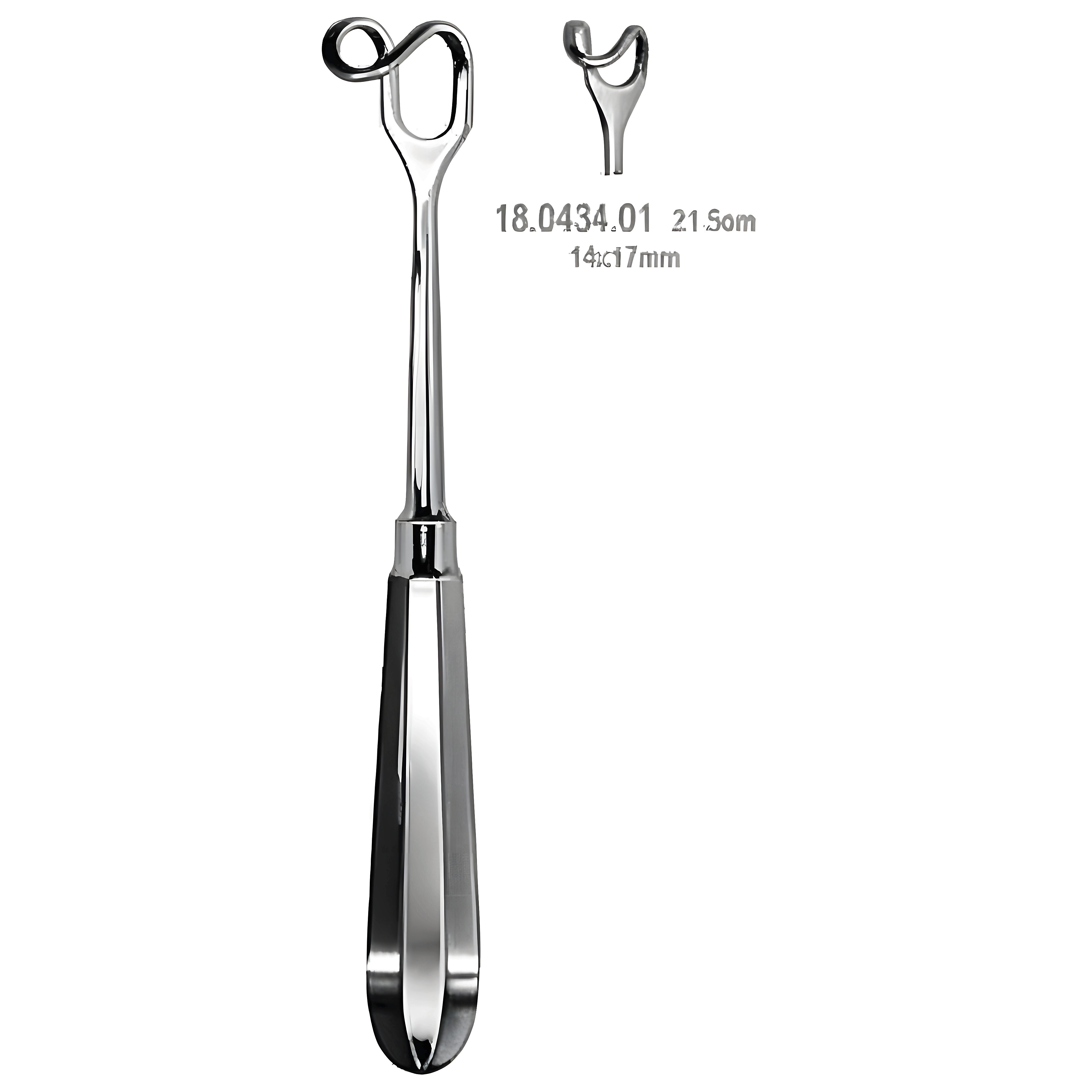 Middeldorf Retractor H/handle 14x17mm, 21.5cm