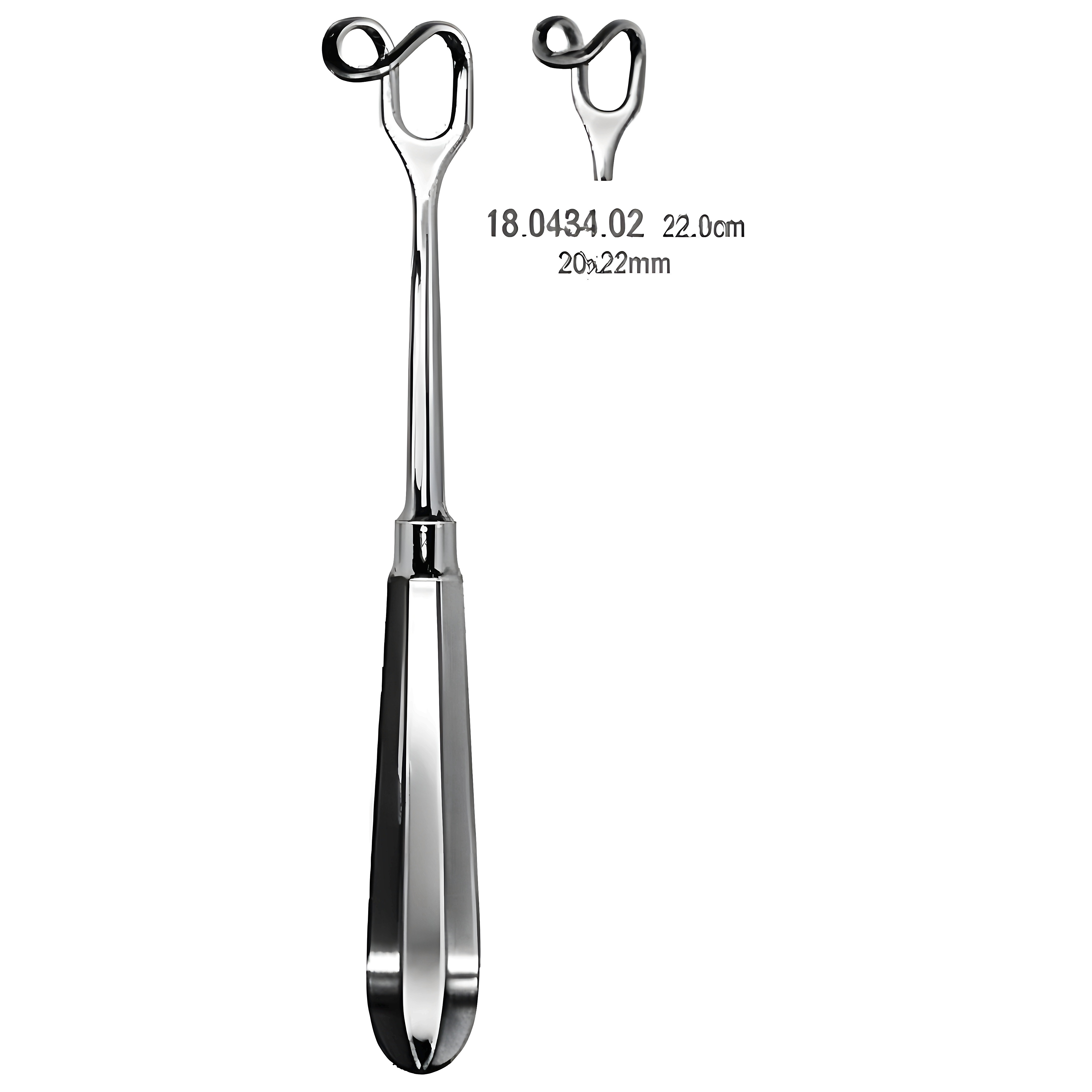 Middeldorf Retractor H/handle 20x22mm, 22cm